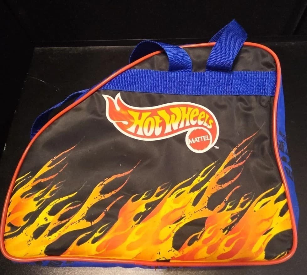 Rare VTG HOT WHEELS DUFFLE/BOWLING Bag HTF VINTAGE - Thumbnail 9
