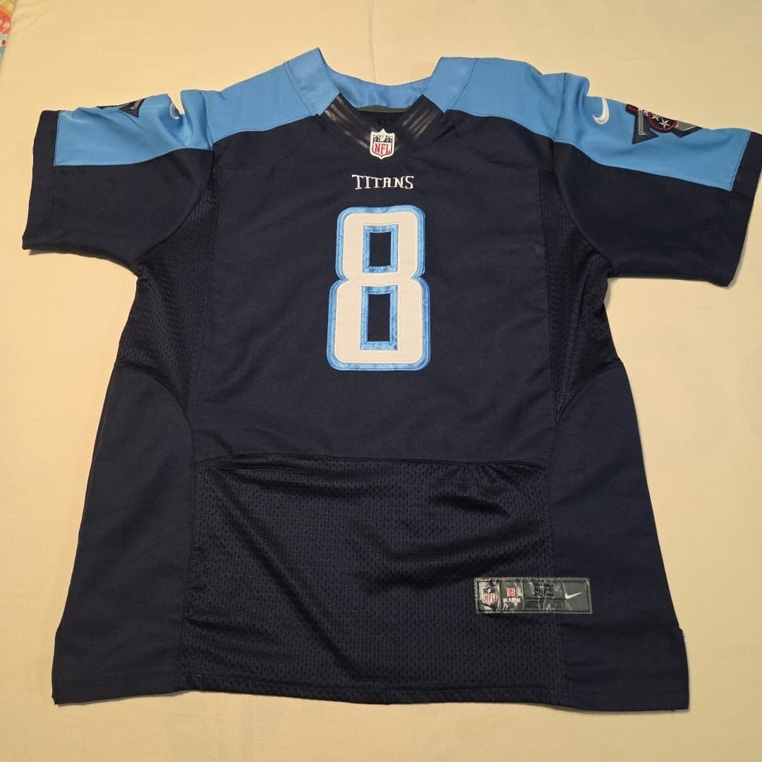 Marcus Mariota Nike #8 Tennessee Titans Jersey Size 52