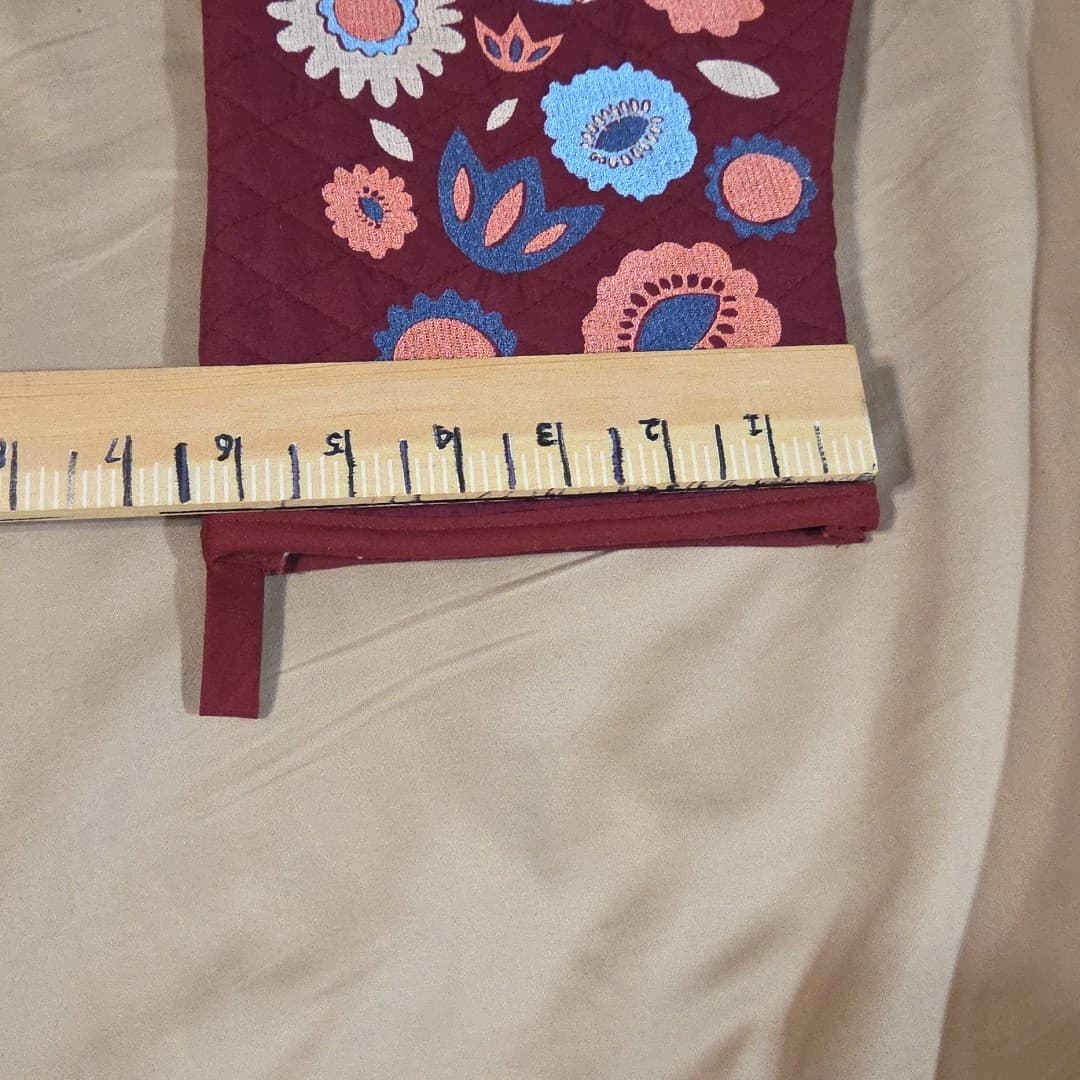 Alyssa Brieanne Oven Mit Pot Holder Set Of 2: Sweet Spring Colorway - Thumbnail 5