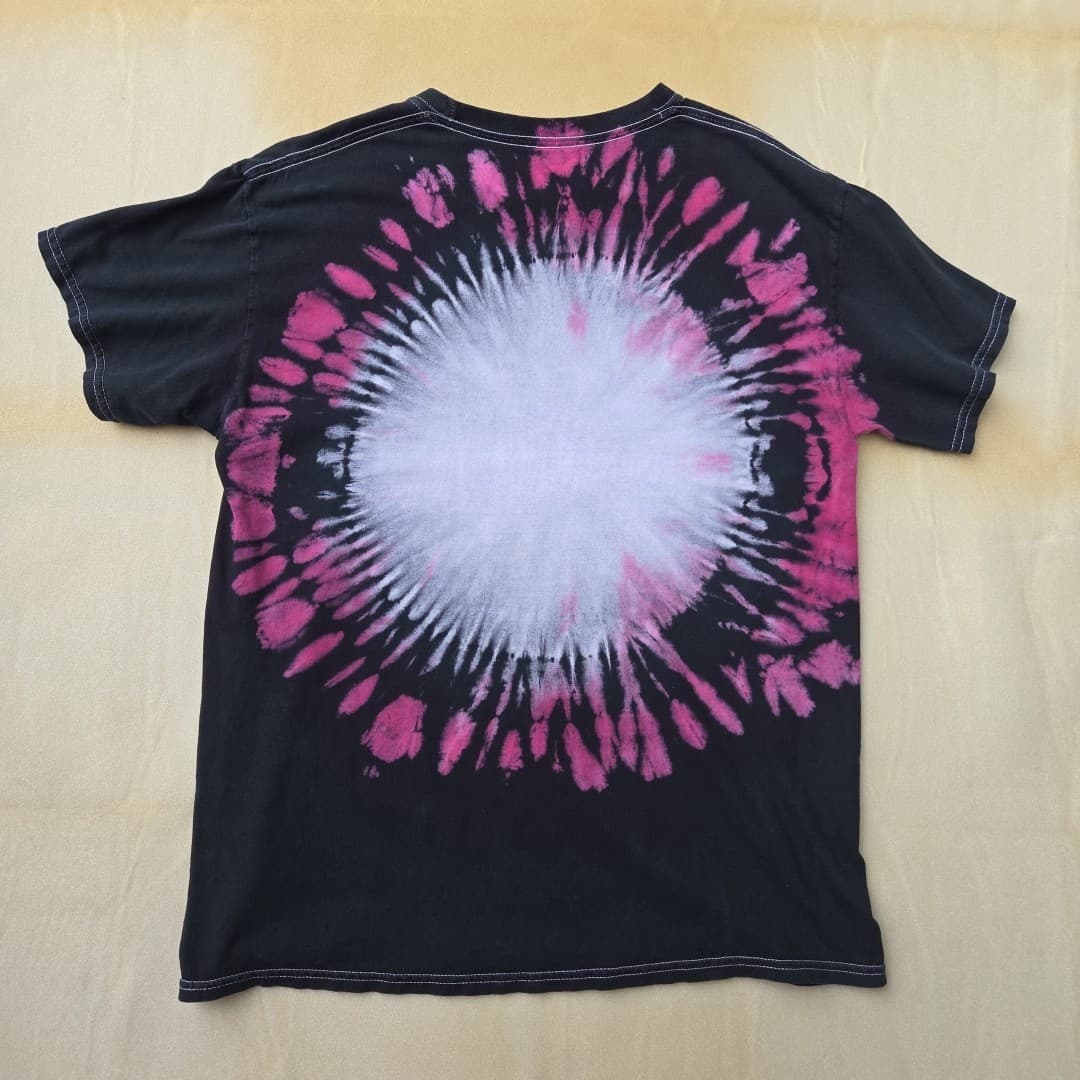 Mary J Blige Tie-Dye T-shirt Black - Measurements Listed - Thumbnail 3