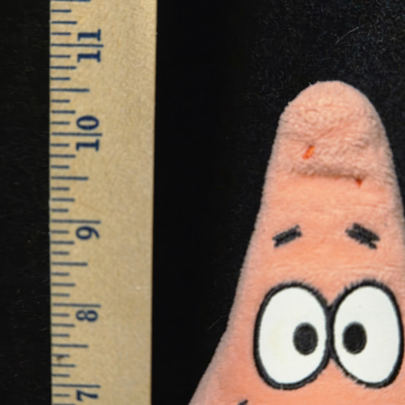 Vintage Patrick Star SpongeBob Square Pants Plush 10 Inch - Thumbnail 4