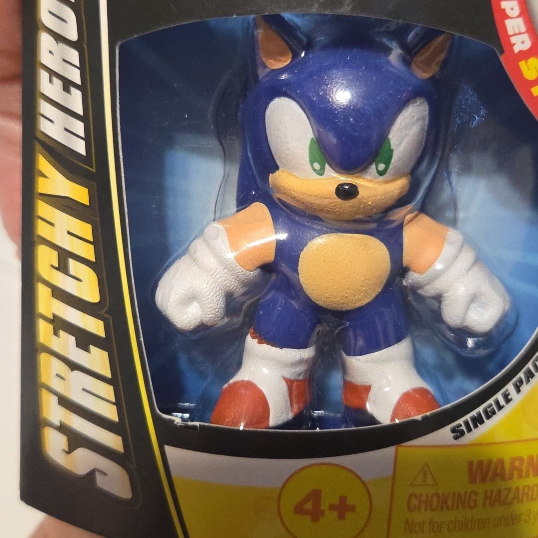 Heroes of Goo Jit Zu Minis Stretchy Heroes “SONIC” Sonic the Hedgehog Sonic 3 - Thumbnail 3