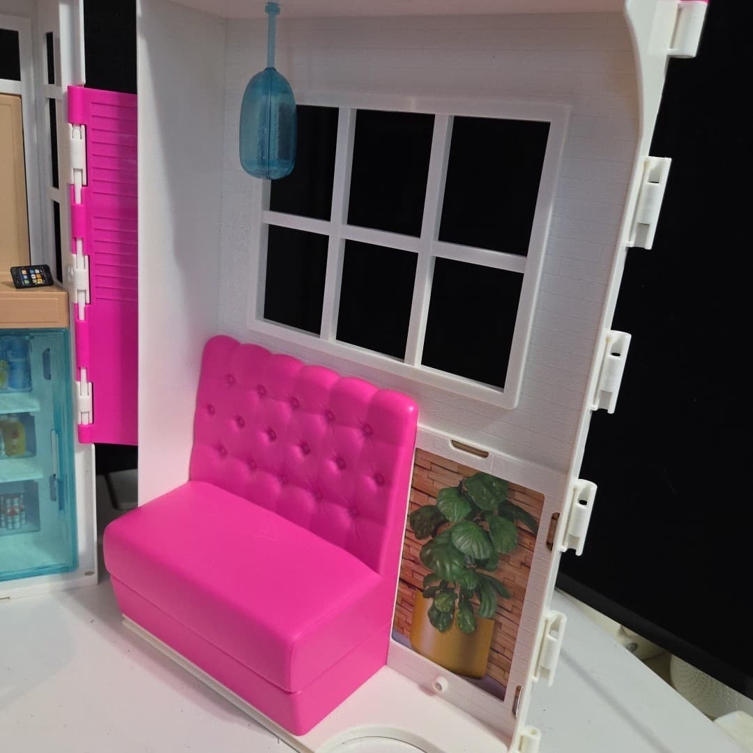 Barbie Cook N Grill Restaurant Doll Play Set 2020 Mattel Incomplete - Thumbnail 7