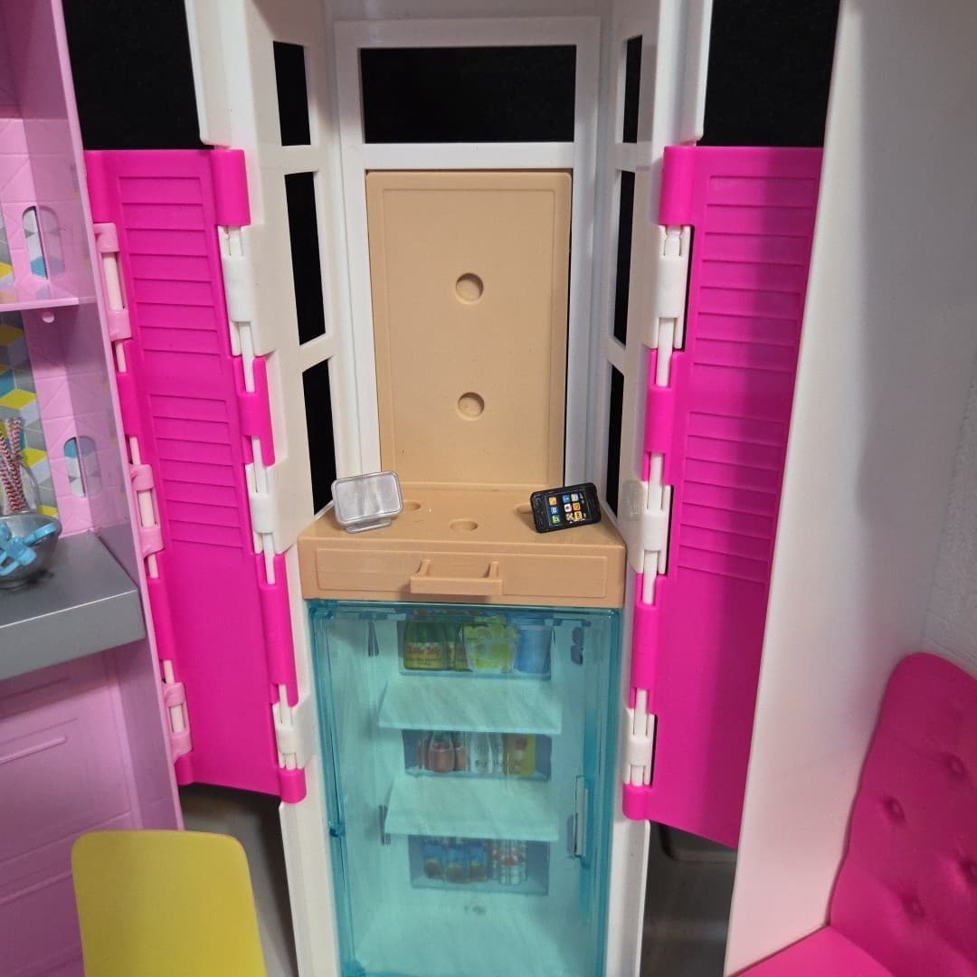 Barbie Cook N Grill Restaurant Doll Play Set 2020 Mattel Incomplete - Thumbnail 6