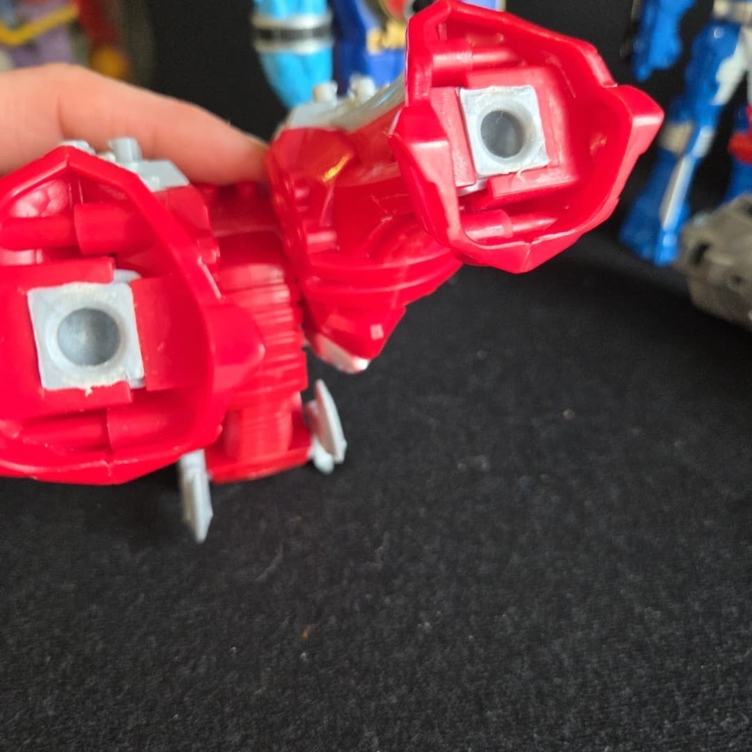 Power Rangers - Bandai - Mixed Lot Action Figures, Incomplete Parts And Pieces - Thumbnail 4