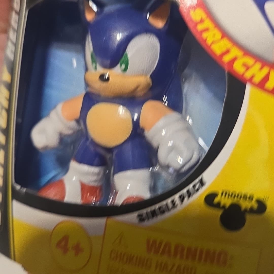 Heroes of Goo Jit Zu Minis Stretchy Heroes “SONIC” Sonic the Hedgehog Sonic 3 - Thumbnail 4