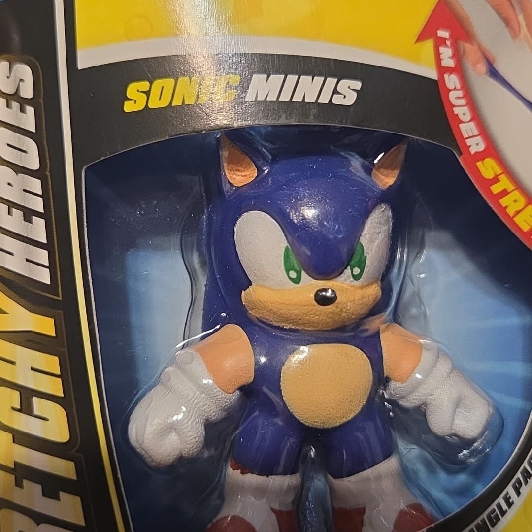 Heroes of Goo Jit Zu Minis Stretchy Heroes “SONIC” Sonic the Hedgehog Sonic 3 - Thumbnail 2