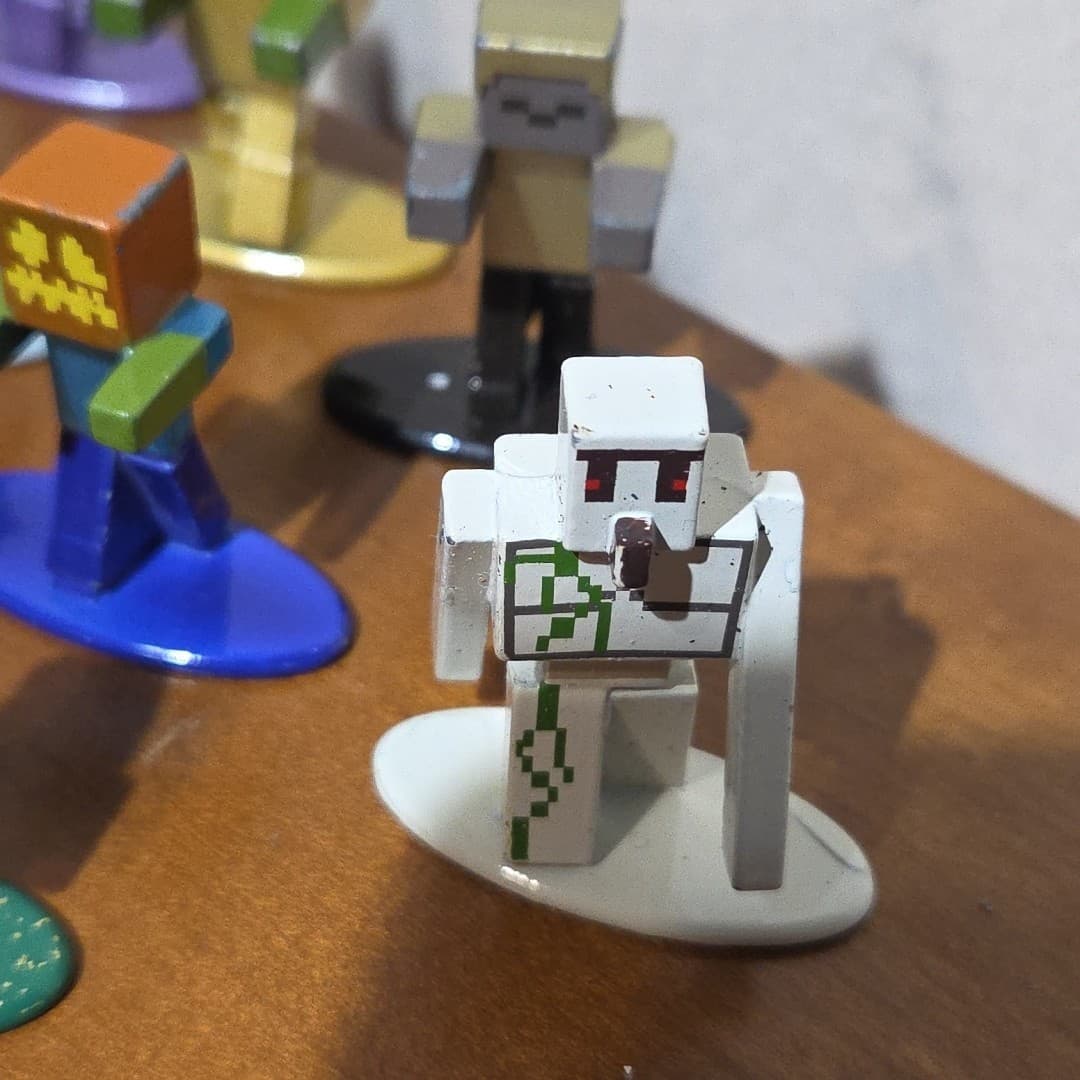 Minecraft Nano Metal Figs Die Cast Jada Lot Of 15 - Thumbnail 8