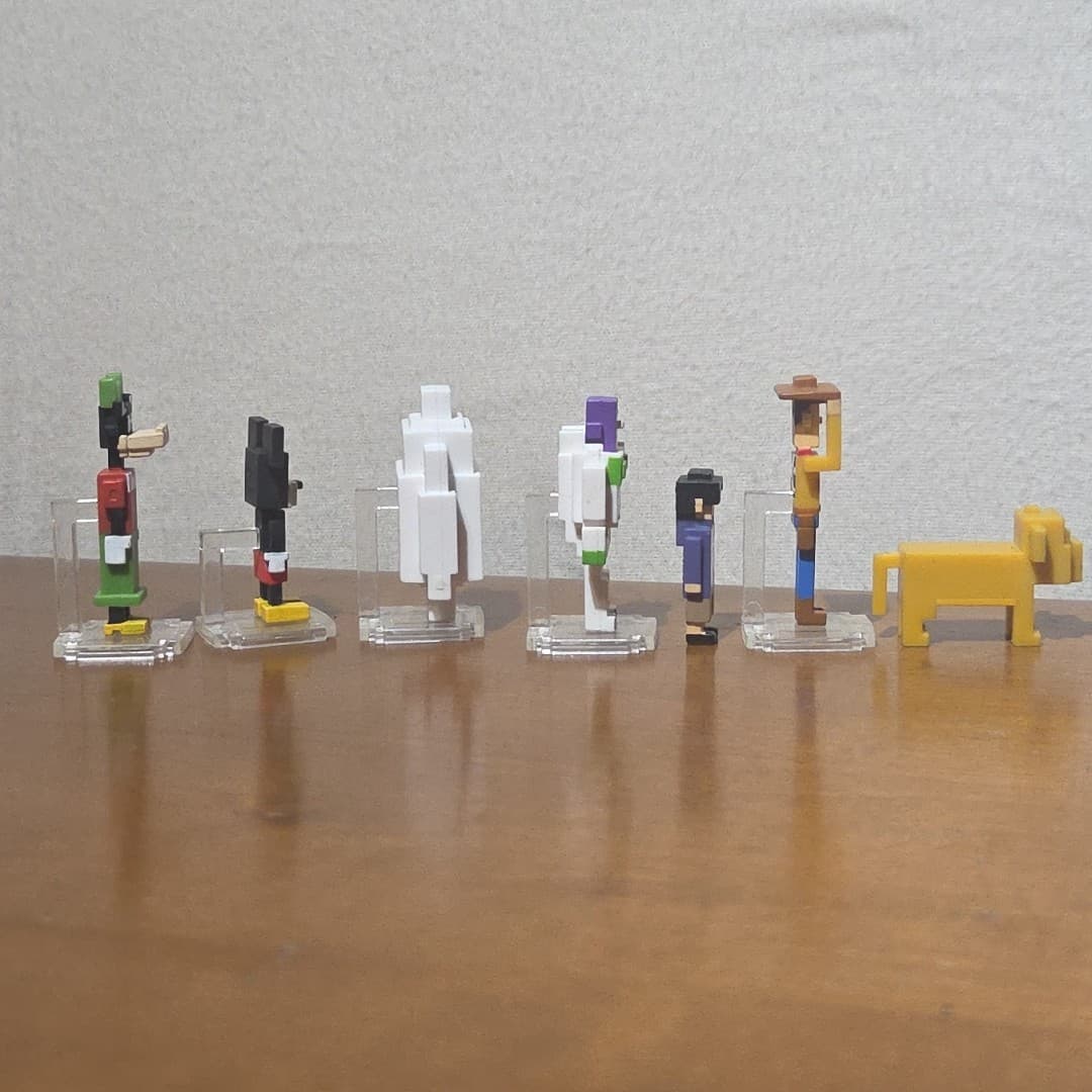 Toy Story Lion King Mickey Mouse Big Hero 6 - Disney Crossie Figures Lot - Thumbnail 6