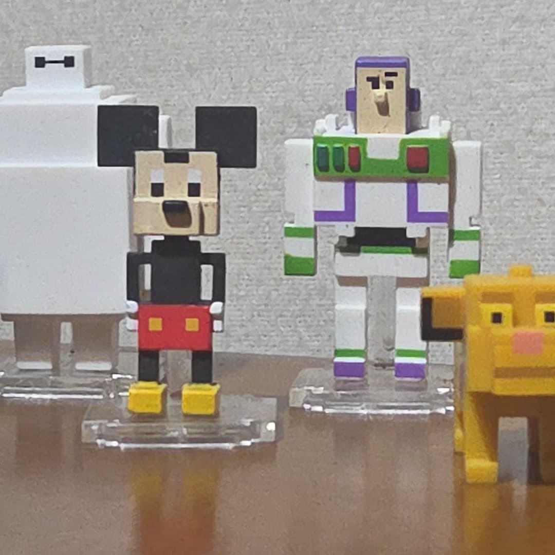 Toy Story Lion King Mickey Mouse Big Hero 6 - Disney Crossie Figures Lot - Thumbnail 4