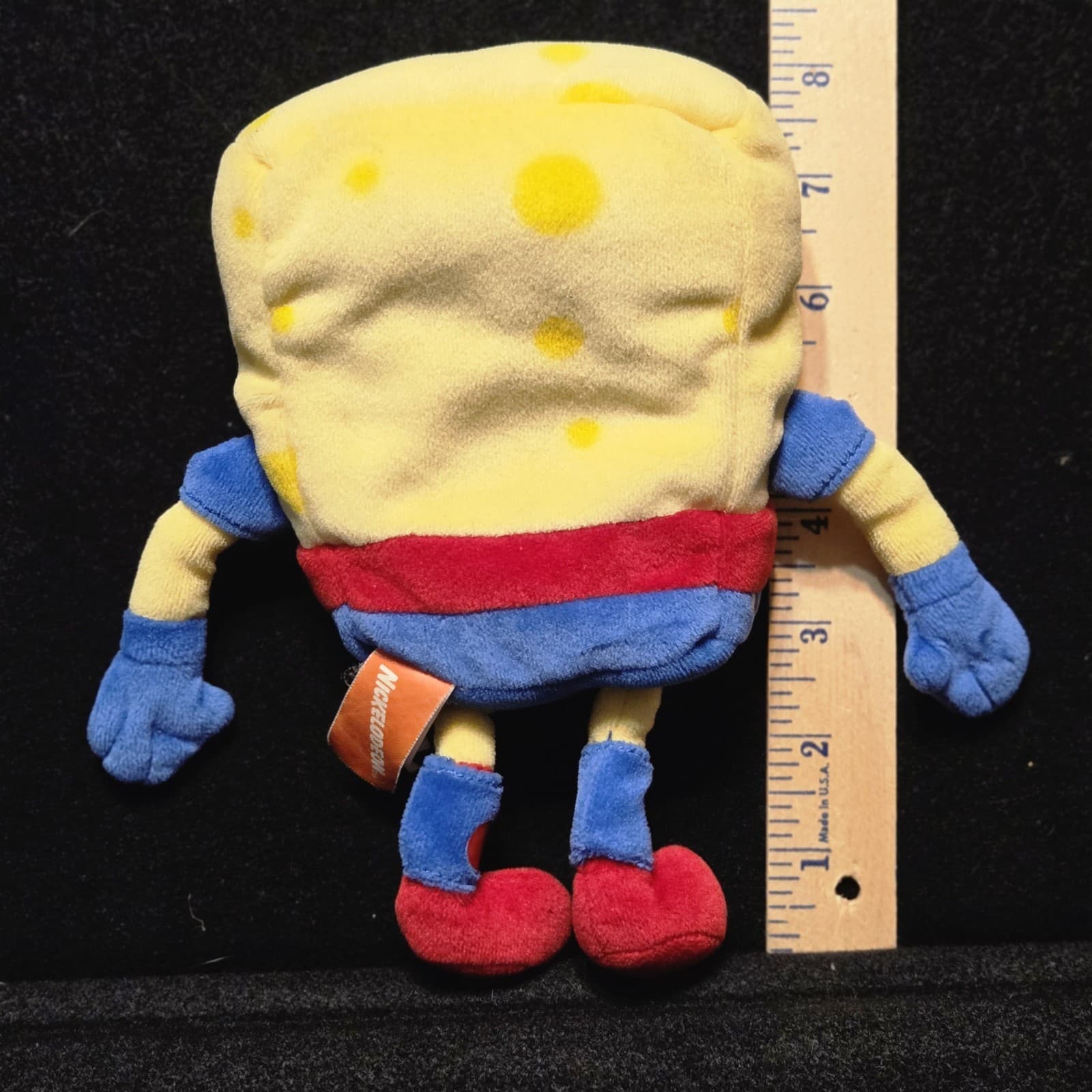 Spongebob Squarepants Superhero The Absorber Plush Toy 2008 Nickelodeon - Thumbnail 4