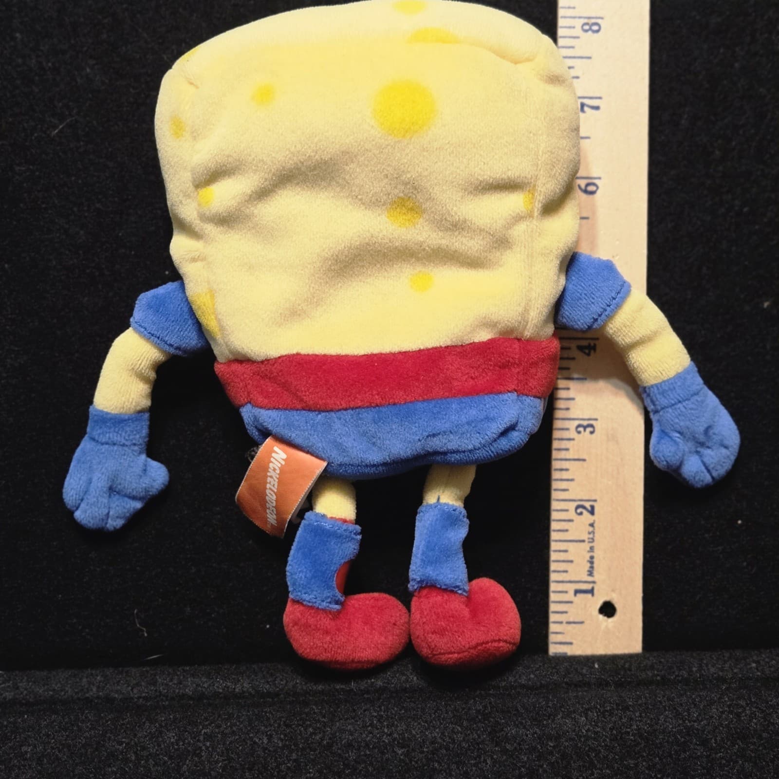 Spongebob Squarepants Superhero The Absorber Plush Toy 2008 Nickelodeon - Thumbnail 5