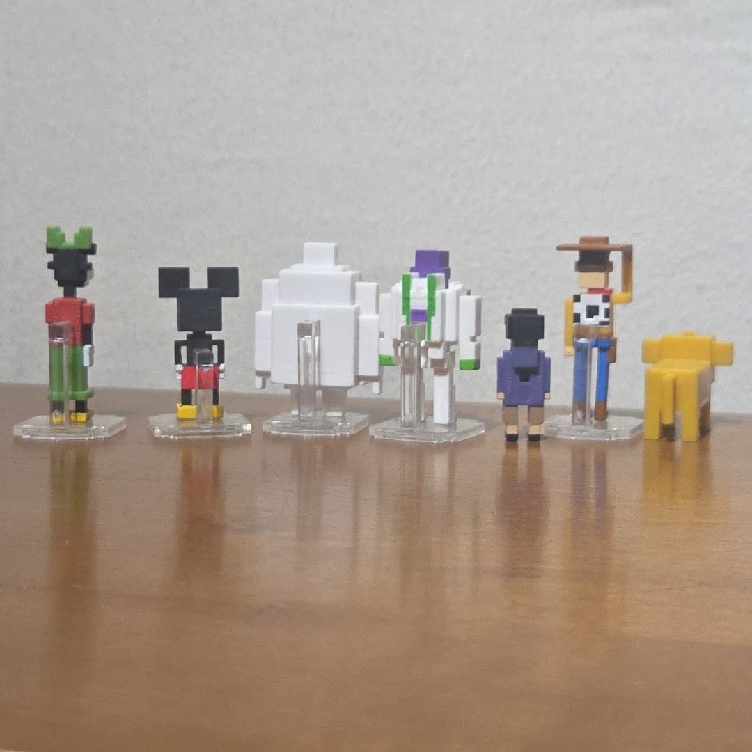 Toy Story Lion King Mickey Mouse Big Hero 6 - Disney Crossie Figures Lot - Thumbnail 7