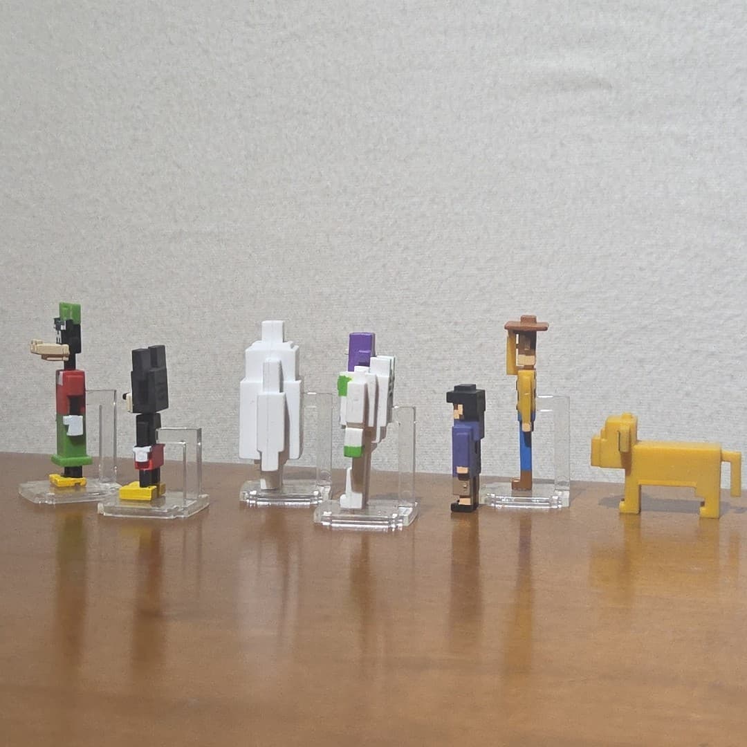 Toy Story Lion King Mickey Mouse Big Hero 6 - Disney Crossie Figures Lot - Thumbnail 9