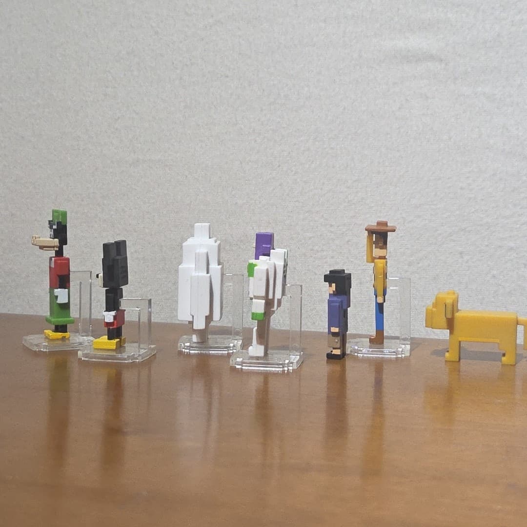 Toy Story Lion King Mickey Mouse Big Hero 6 - Disney Crossie Figures Lot - Thumbnail 8