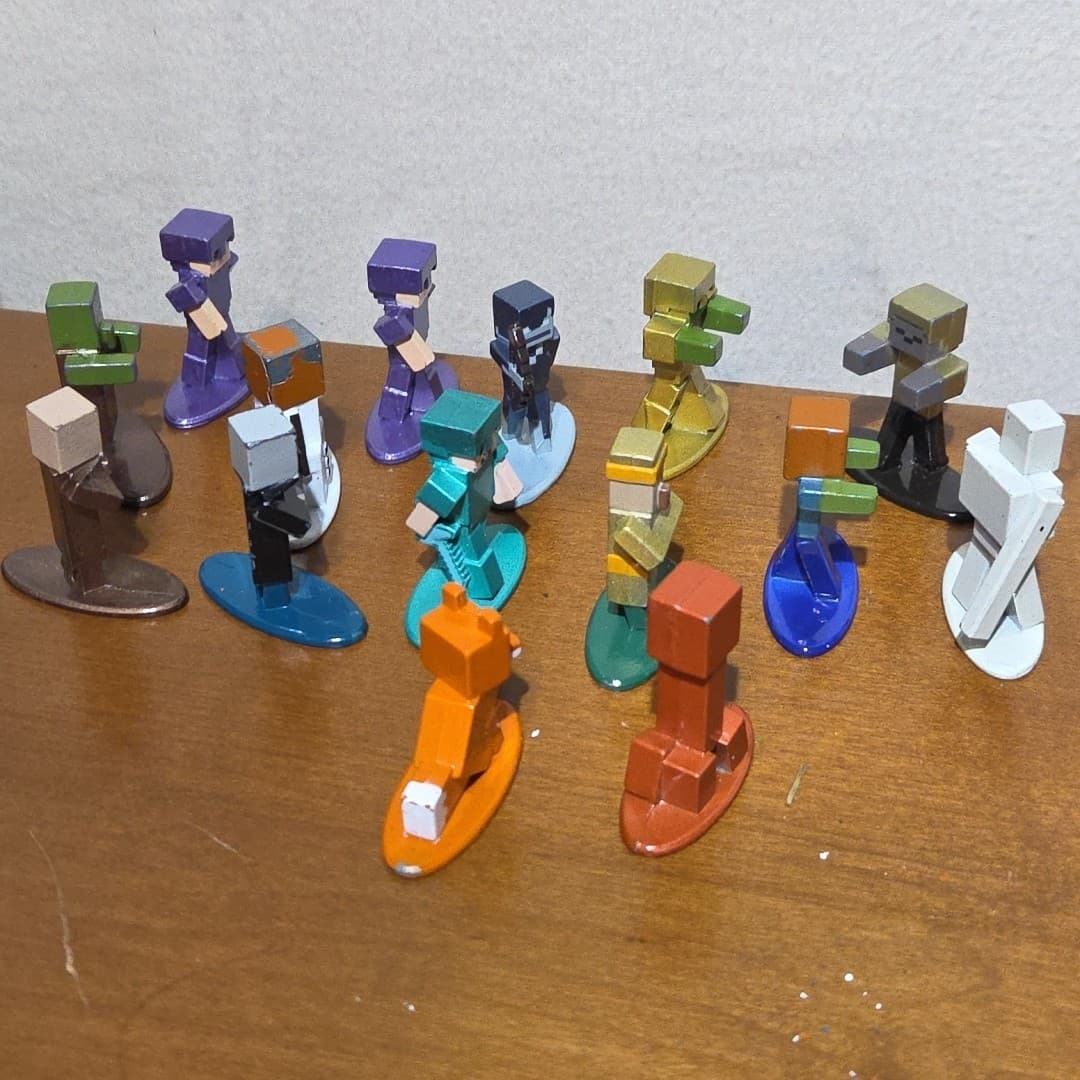 Minecraft Nano Metal Figs Die Cast Jada Lot Of 15 - Thumbnail 14