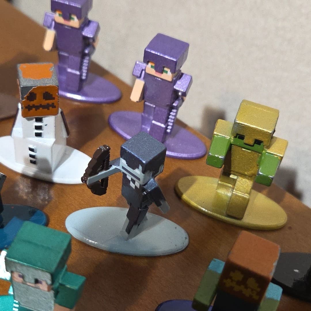 Minecraft Nano Metal Figs Die Cast Jada Lot Of 15 - Thumbnail 6