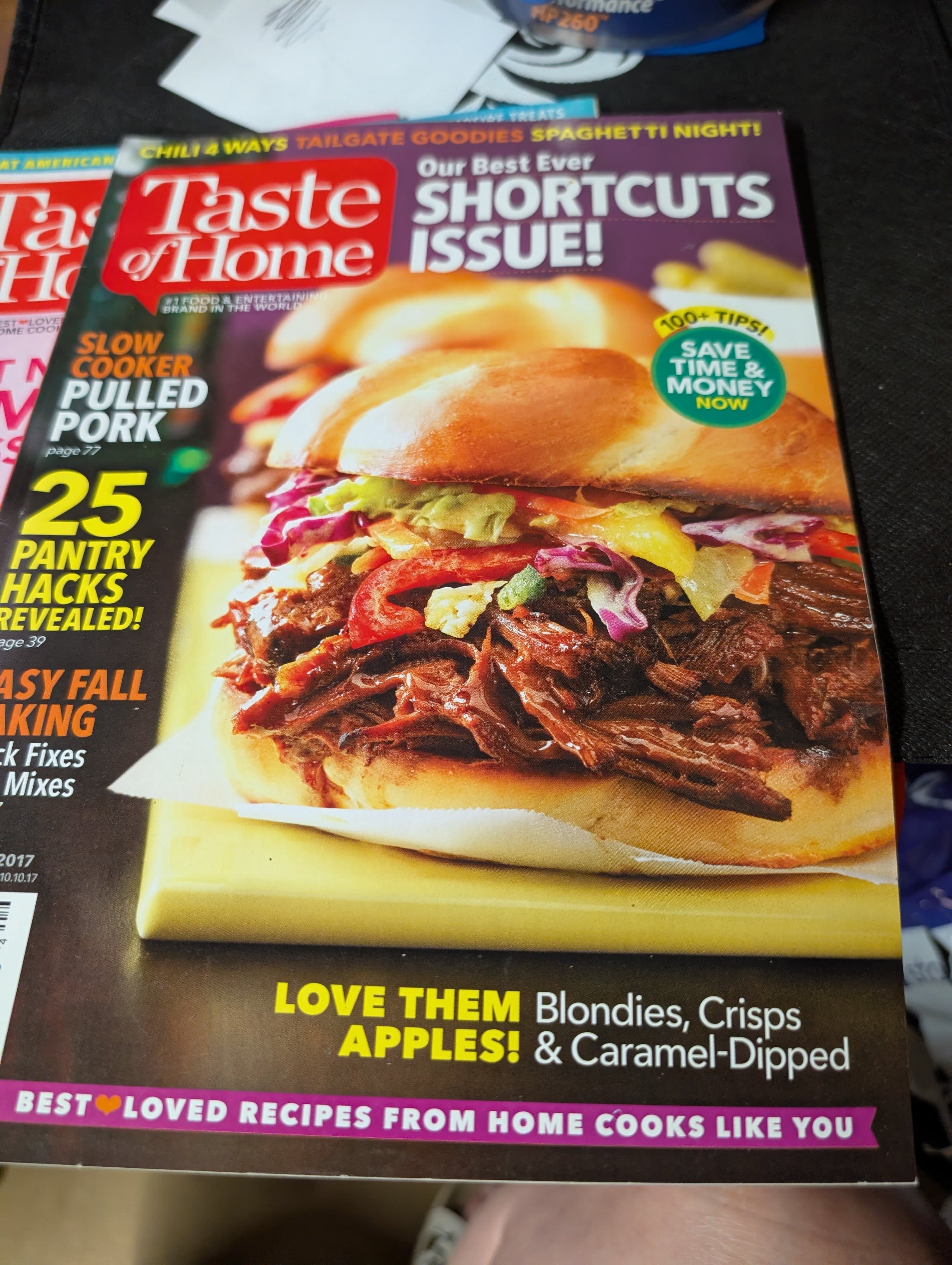 Taste of Home Magazine September 2023 Peach Blueberry Galette - Thumbnail 7