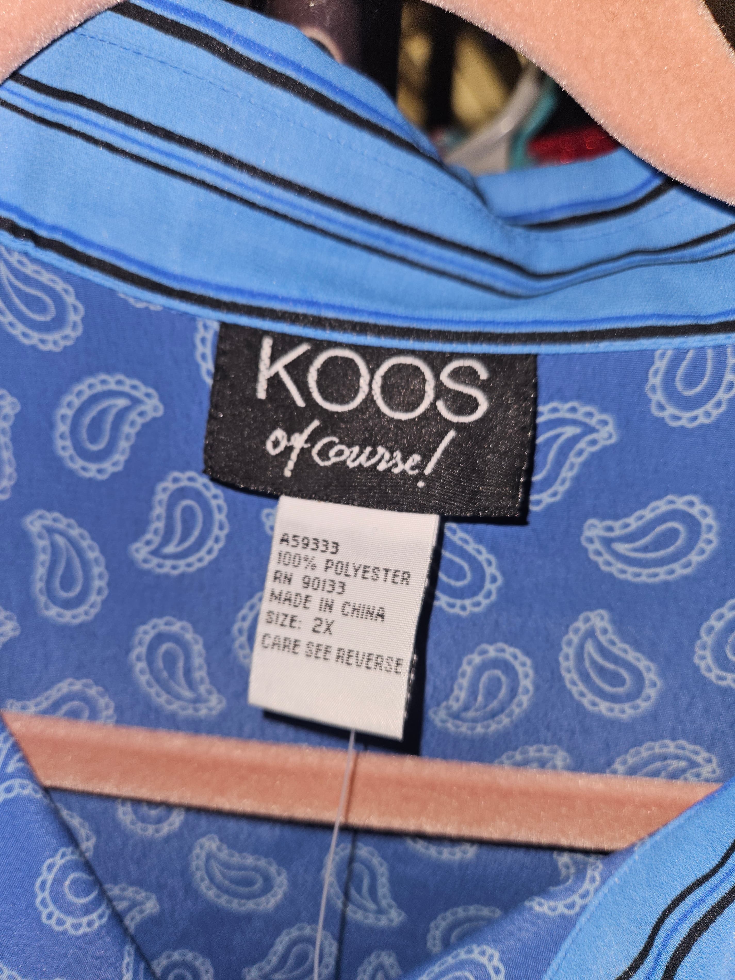 Koos of Course Patchwork Long Sleeve Shirt - Thumbnail 2