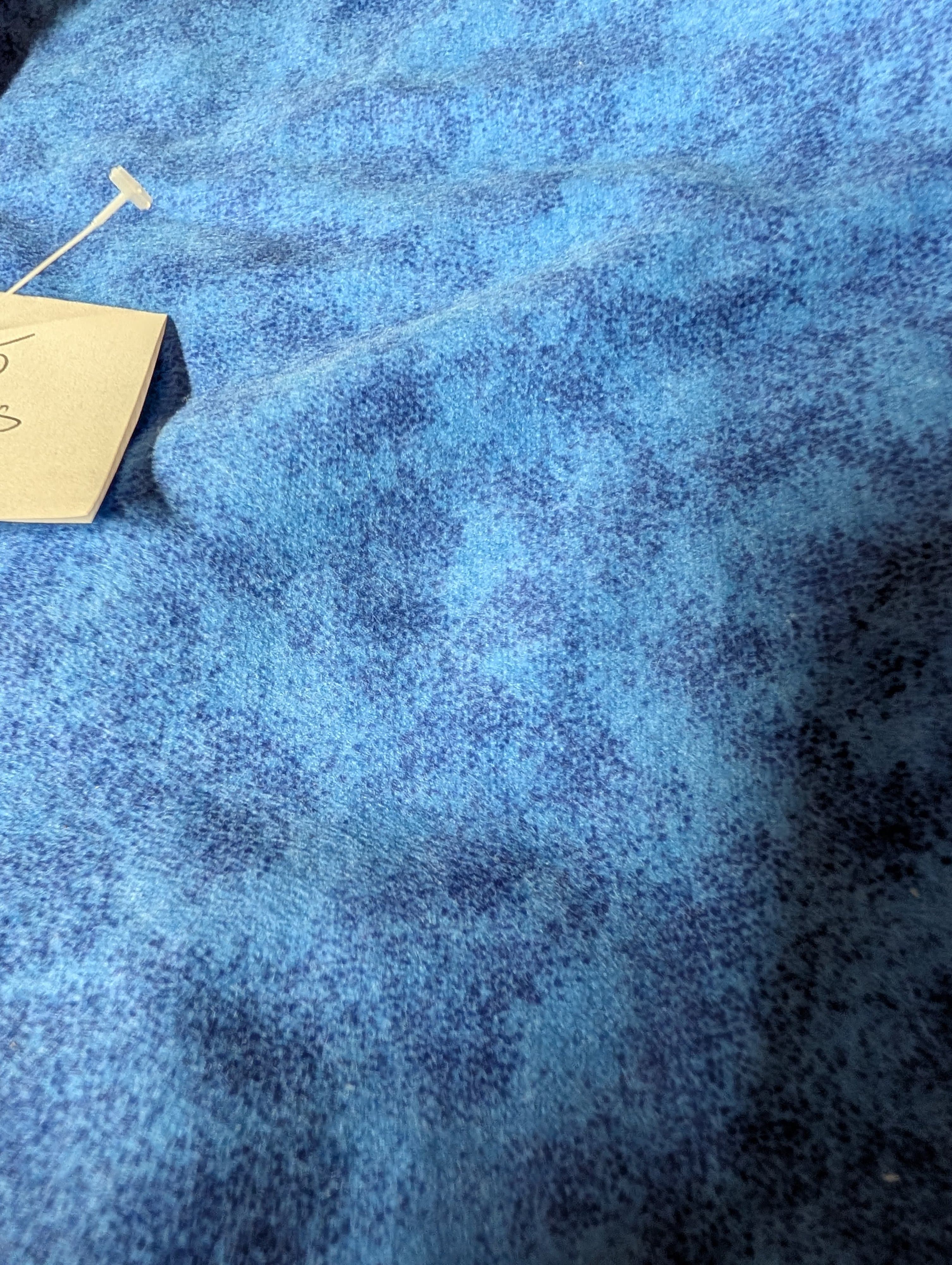 Joanne  Fabrics Blue  baby flannel Quilting Fabric 2.5 Yards - Thumbnail 3