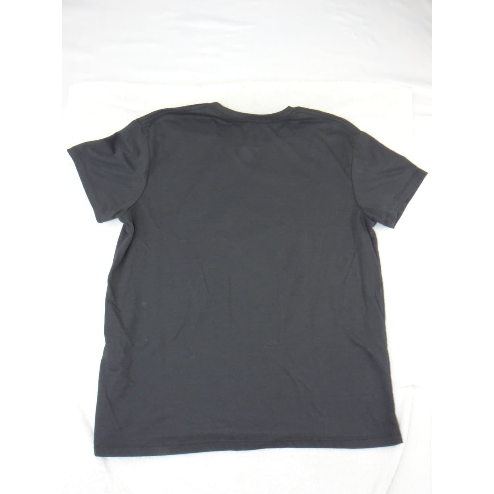 Peanuts Snoopy Bow Womens XL T-Shirt Black 50/50 Cotton Polyester - Thumbnail 4