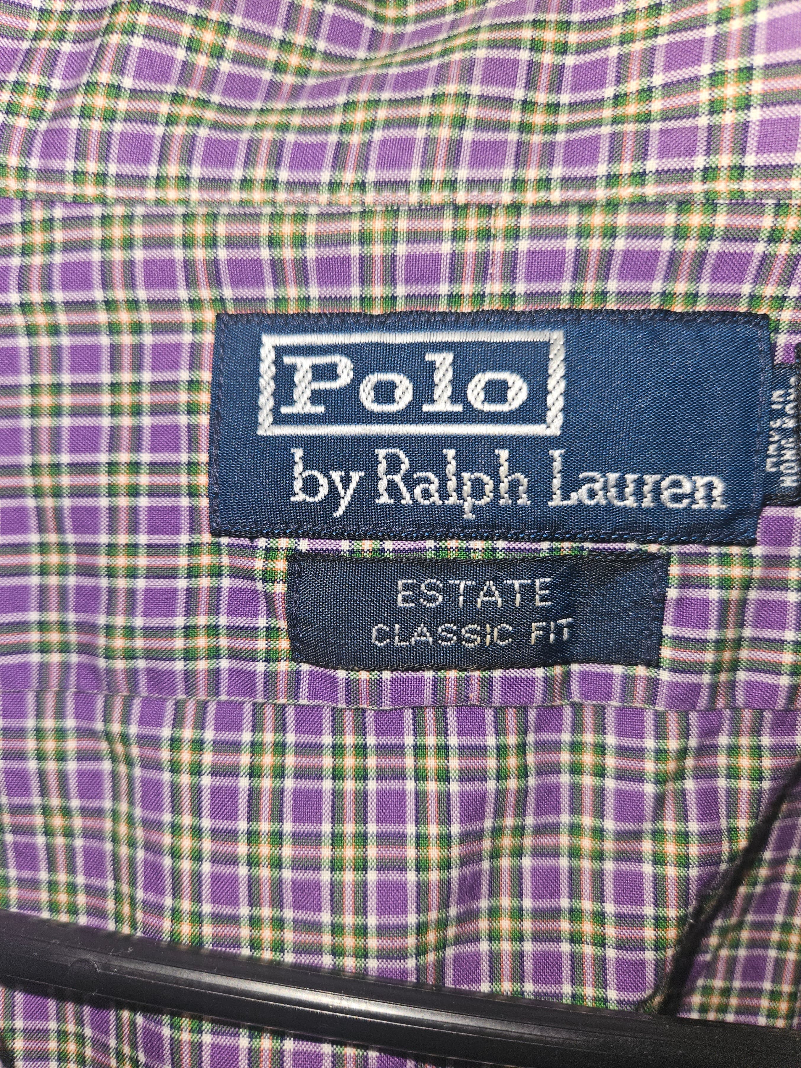Polo Ralph Lauren Men's Plaid Long Sleeve Shirt Size Large - Thumbnail 2