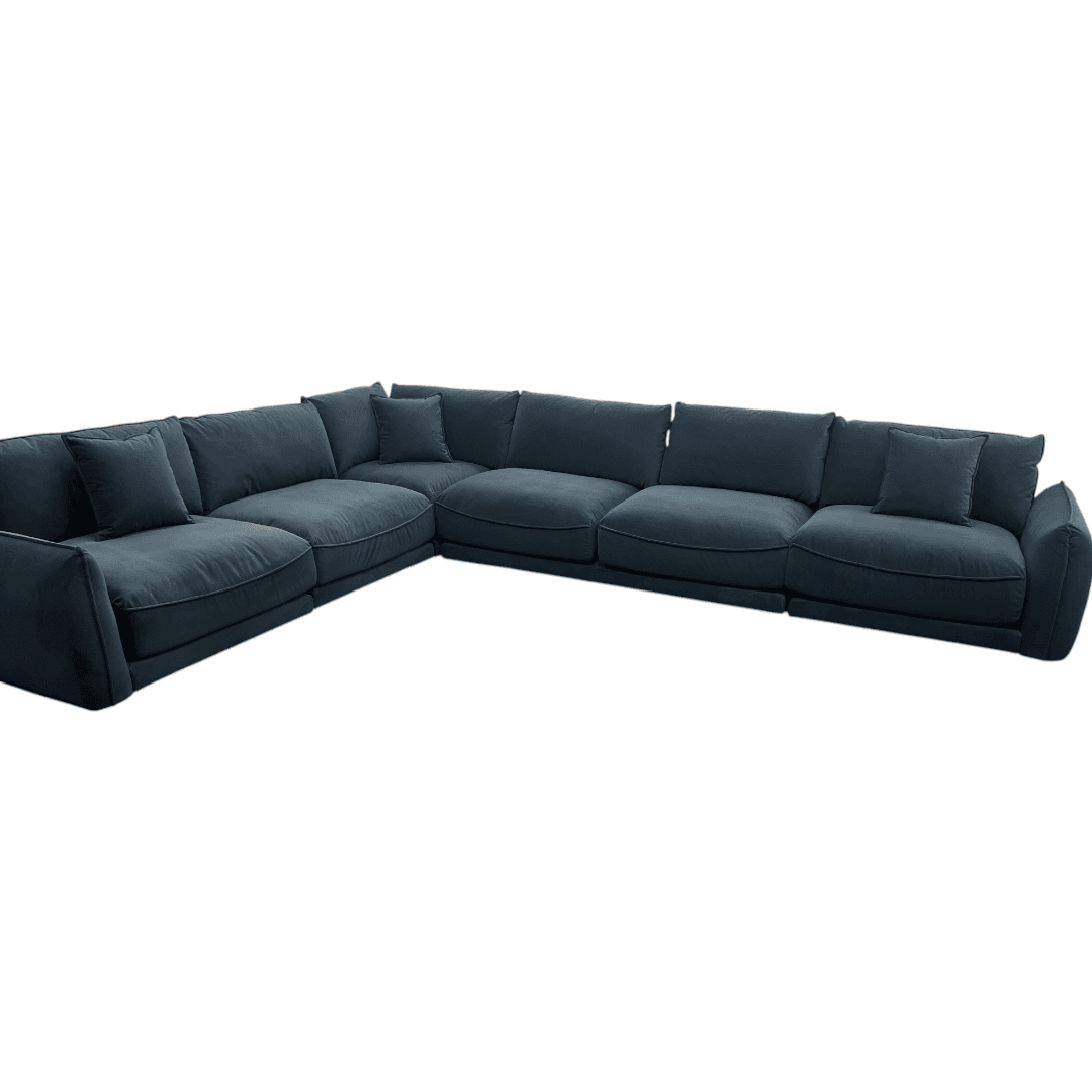 Lulu and Georgia Balmer Modular Corner Sectional Sofa - Thumbnail 2