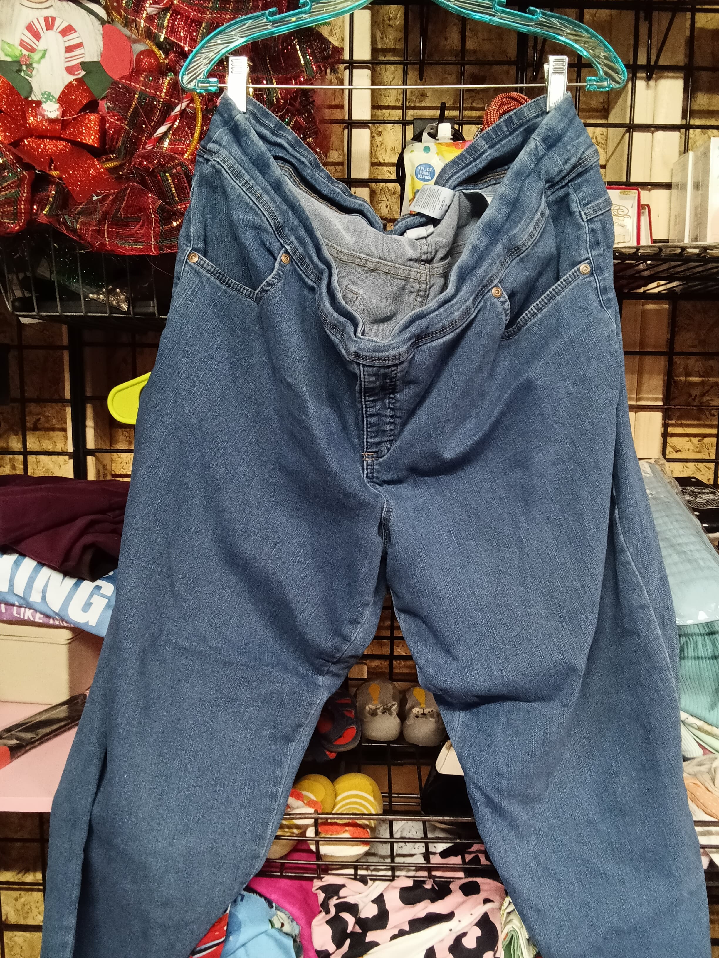 Denim Jeans for Women - Classic Blue - Thumbnail 2