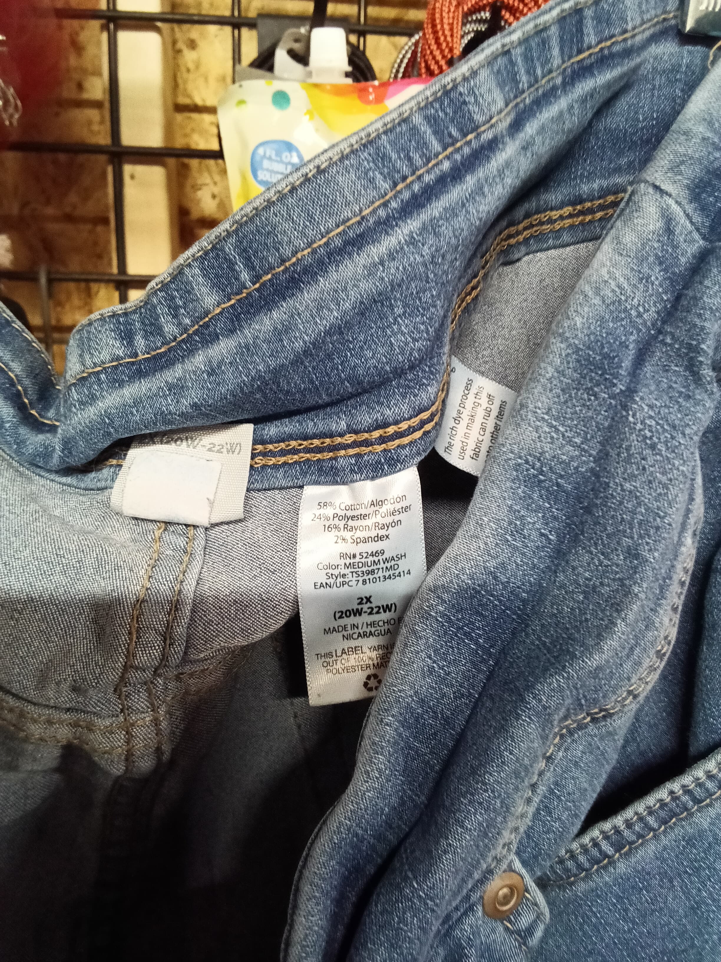 Denim Jeans for Women - Classic Blue - Thumbnail 4