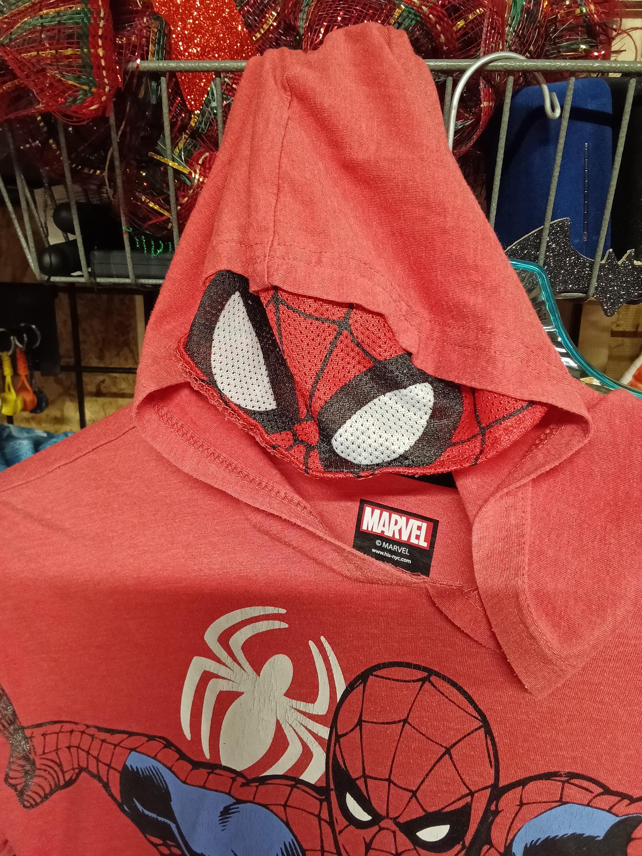 Marvel Spider-Man Hoodie Long Sleeve Shirt - Thumbnail 2