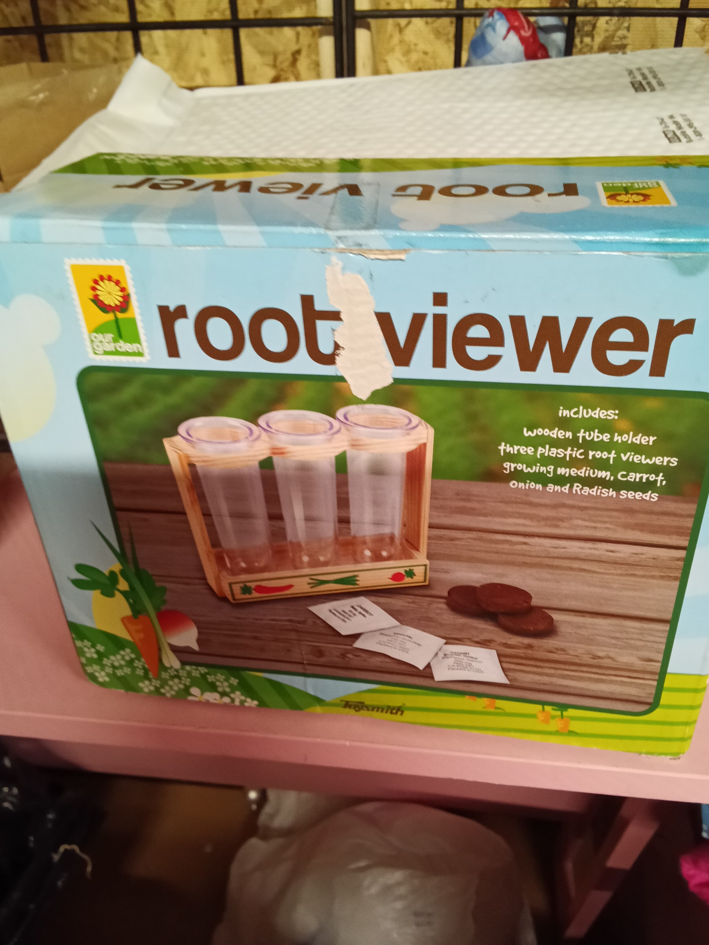 Our Garden Root Viewer Kit with Seeds and Wooden Holder - Thumbnail 2