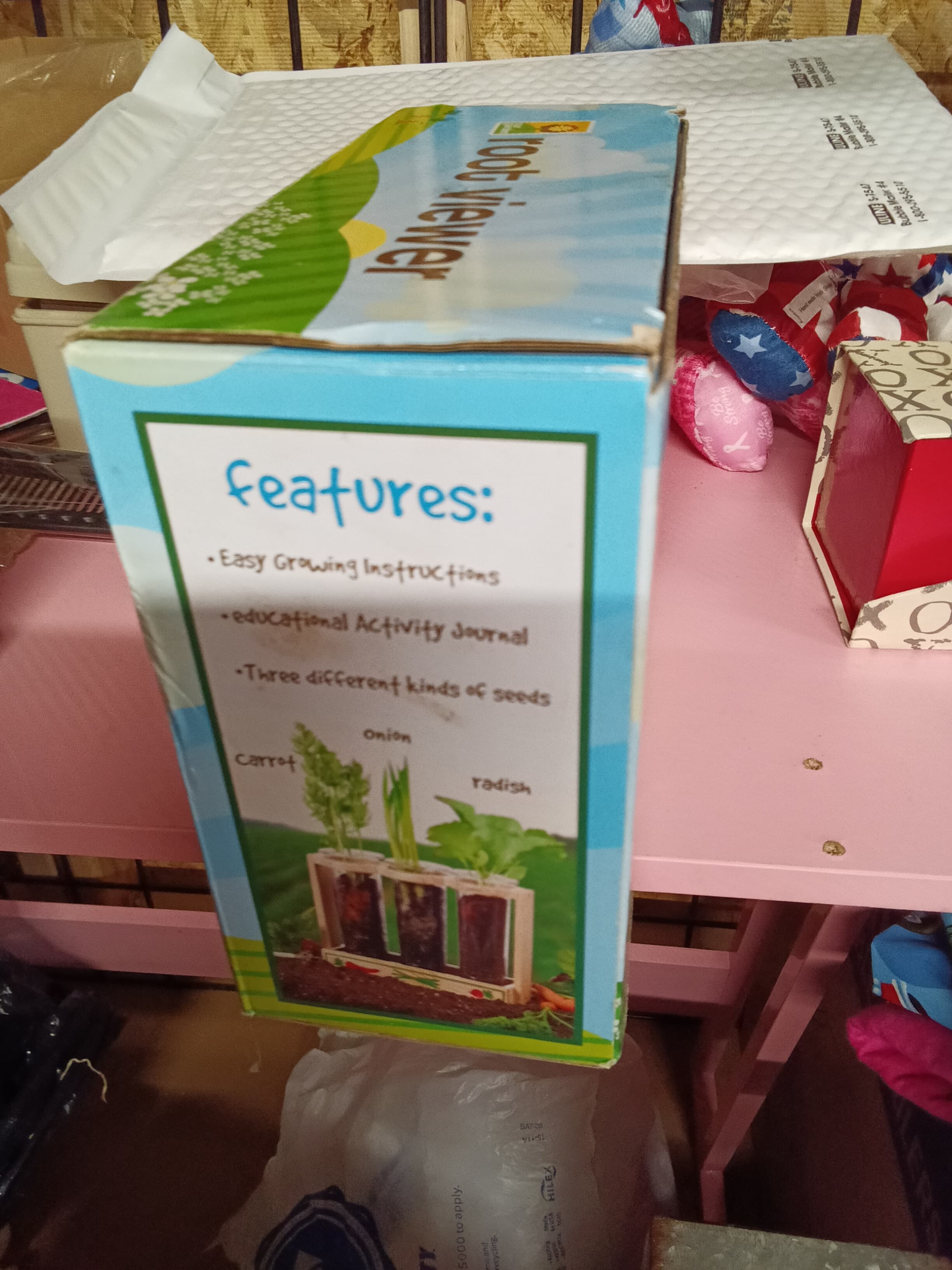 Our Garden Root Viewer Kit with Seeds and Wooden Holder - Thumbnail 4