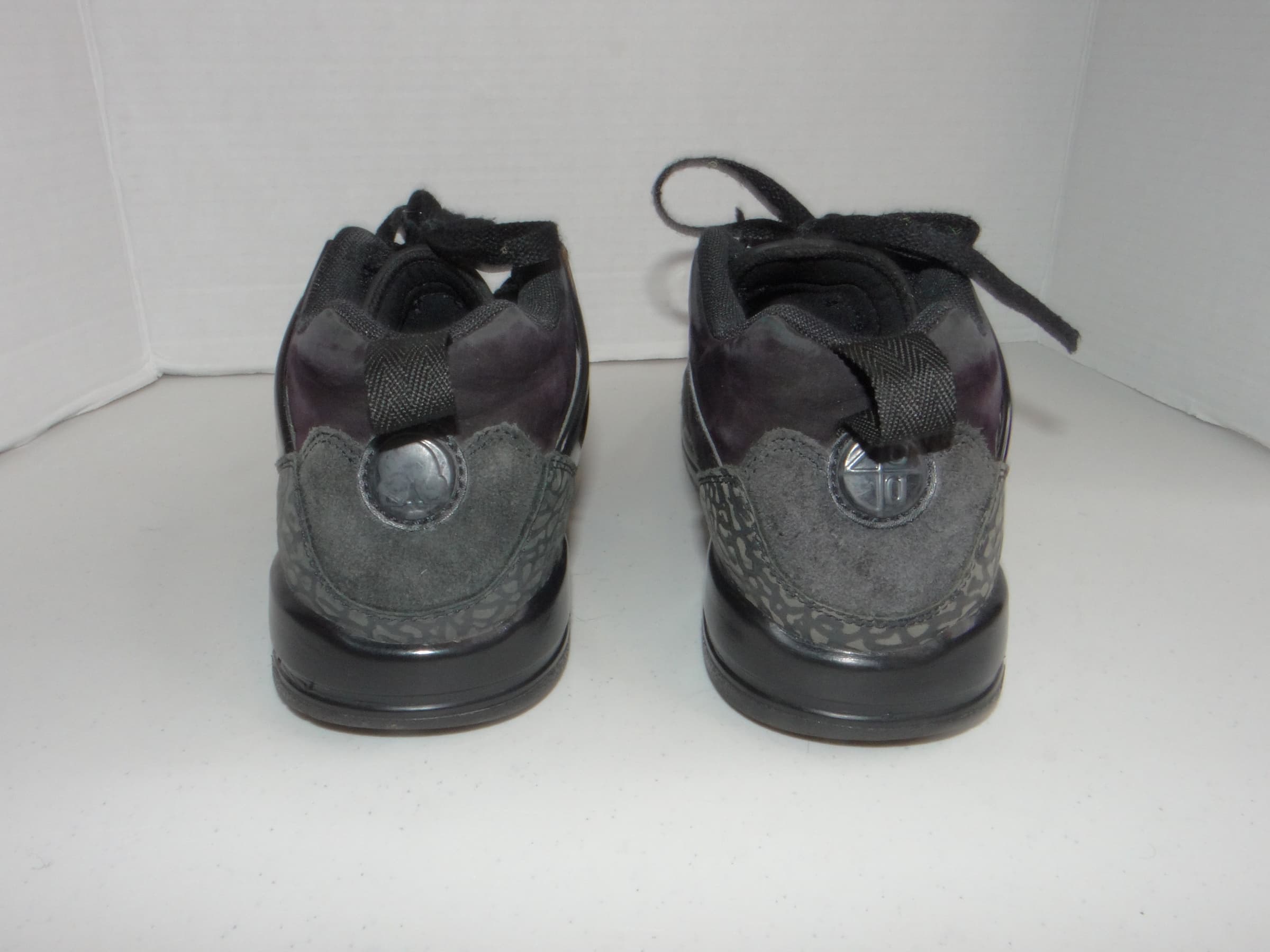 Jordan Spizike Low Anthracite Black Elephant Print FQ3950-001 Mens 7Y Shoes - Thumbnail 5