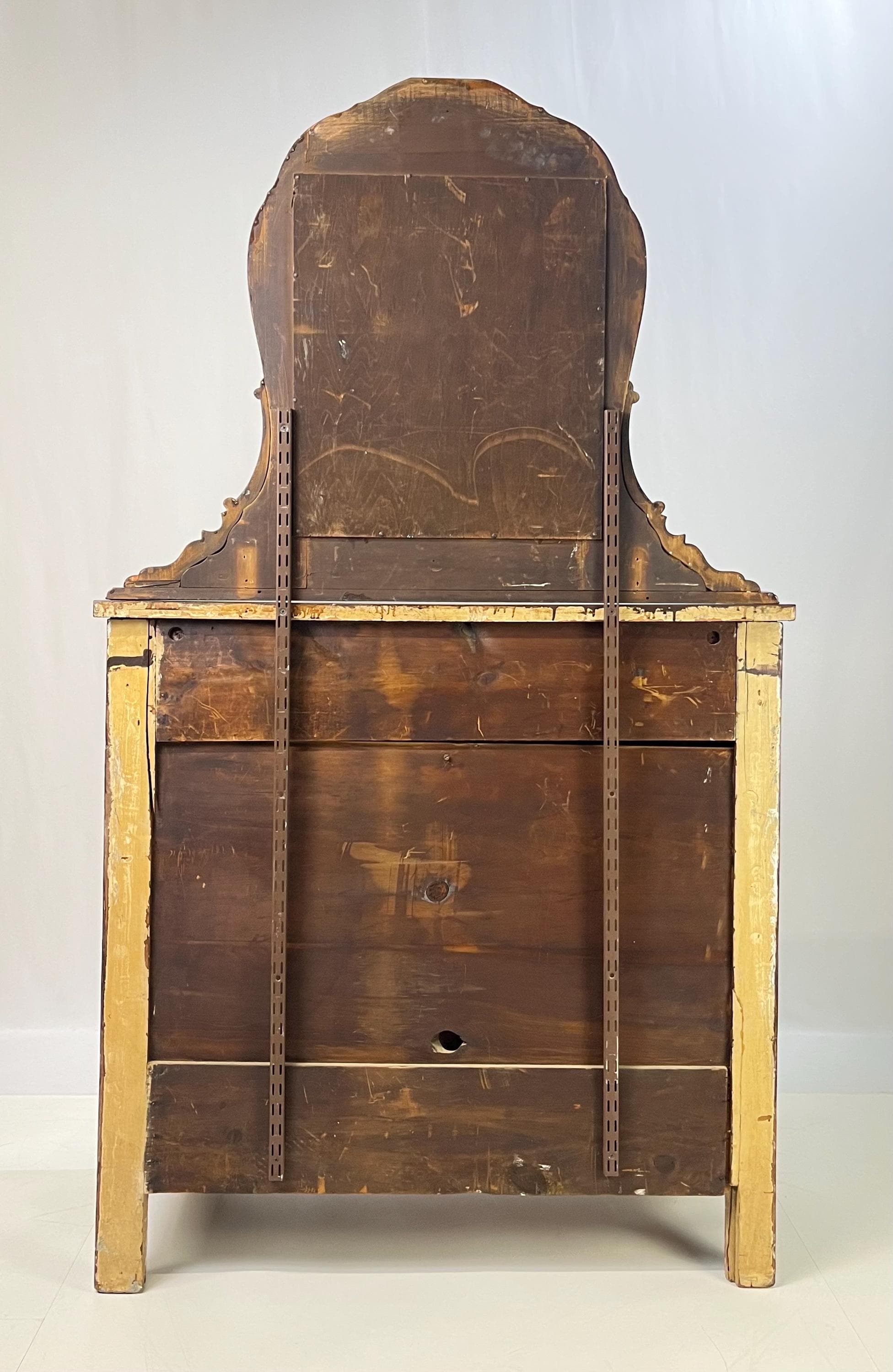 Antique American Empire Flame Mahogany Dresser - Thumbnail 8