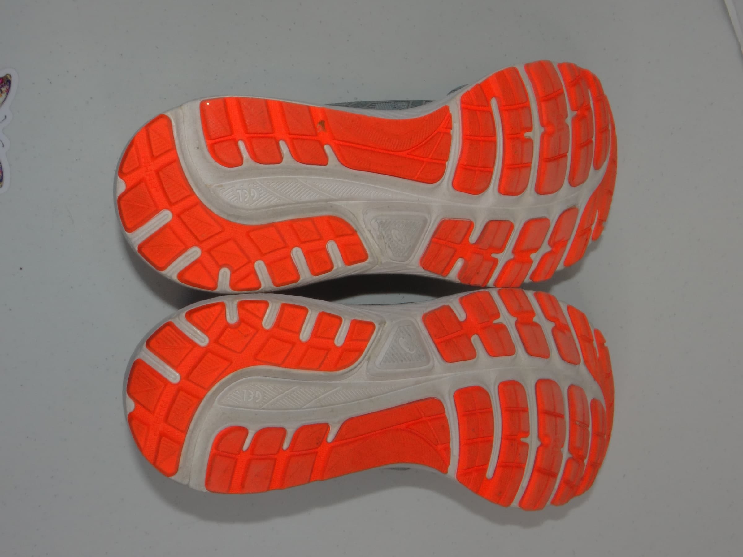 ASICS Gel-Cumulus 21 Womens 7.5 Running Shoes Grey Coral 1012A741 FlyteFoam - Thumbnail 7