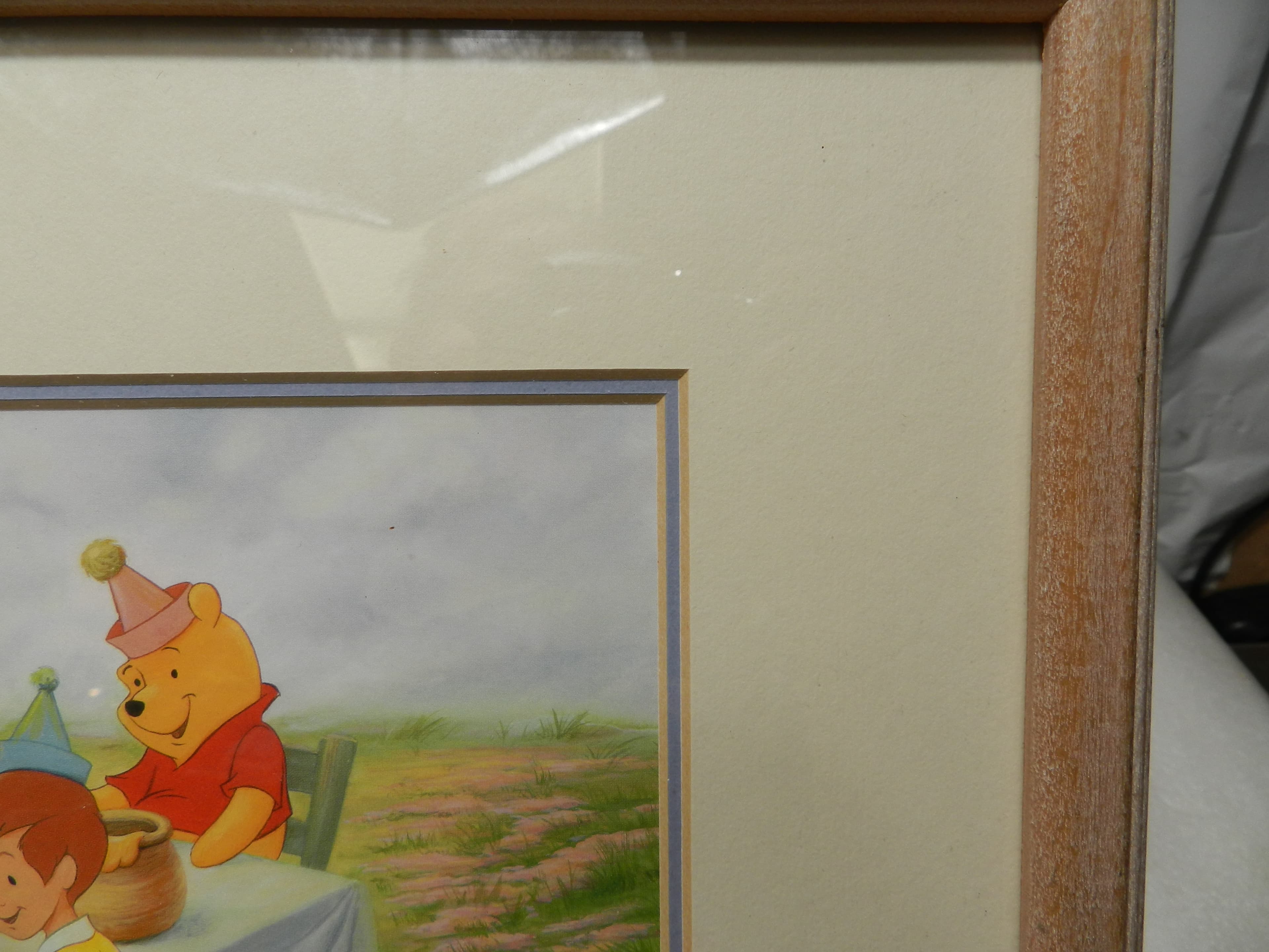 Disney Winnie The Pooh & Friends Framed Art Print Artist M.A.D. (O82S) - Thumbnail 7