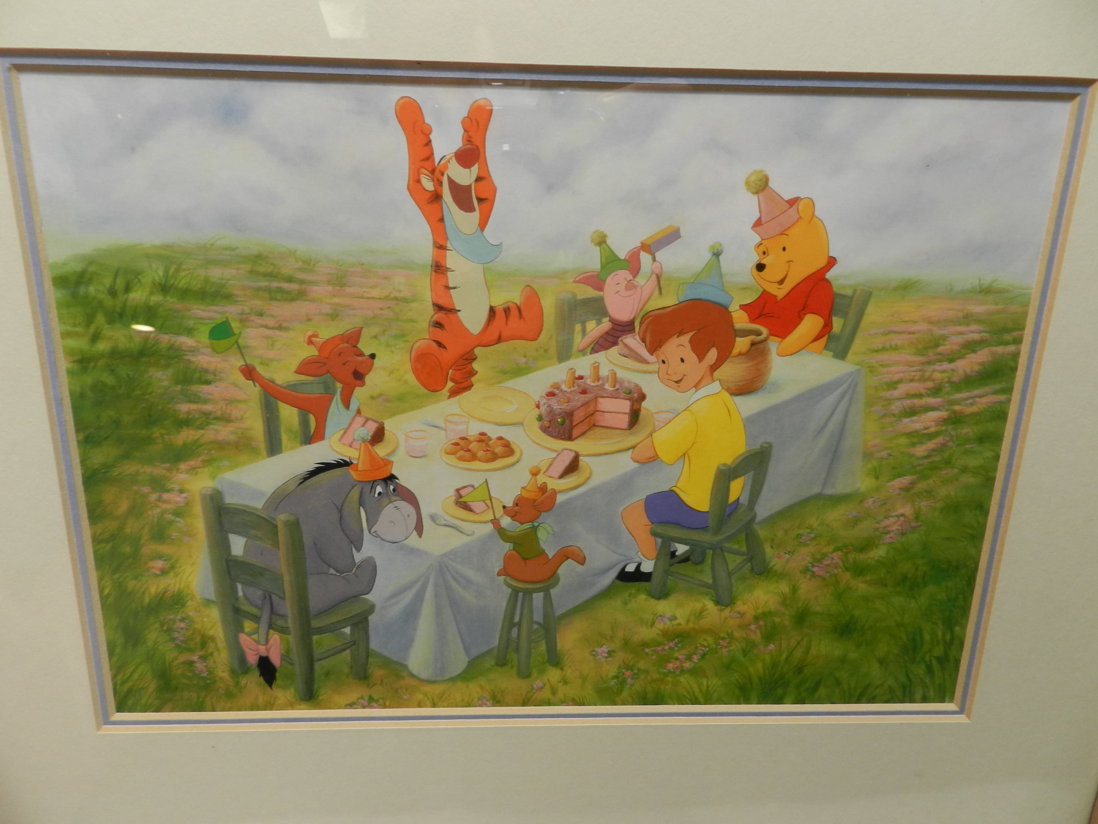 Disney Winnie The Pooh & Friends Framed Art Print Artist M.A.D. (O82S) - Thumbnail 5