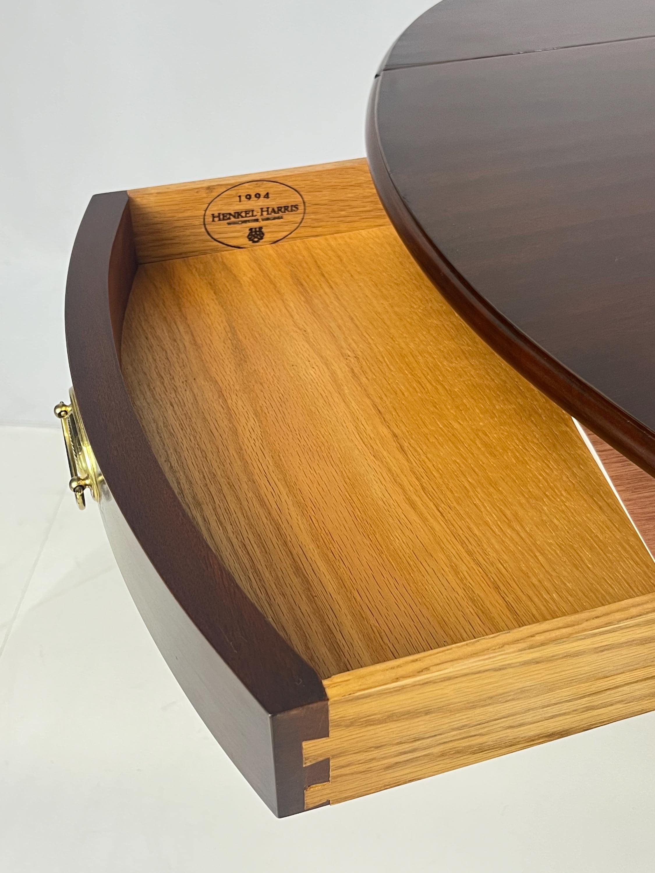 Federal Style Mahogany Pembroke Table by Henkel Harris - Thumbnail 3