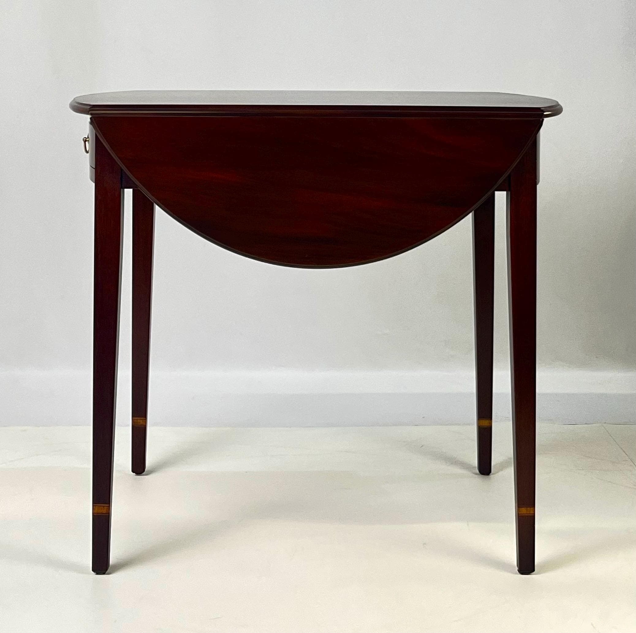 Federal Style Mahogany Pembroke Table by Henkel Harris - Thumbnail 8