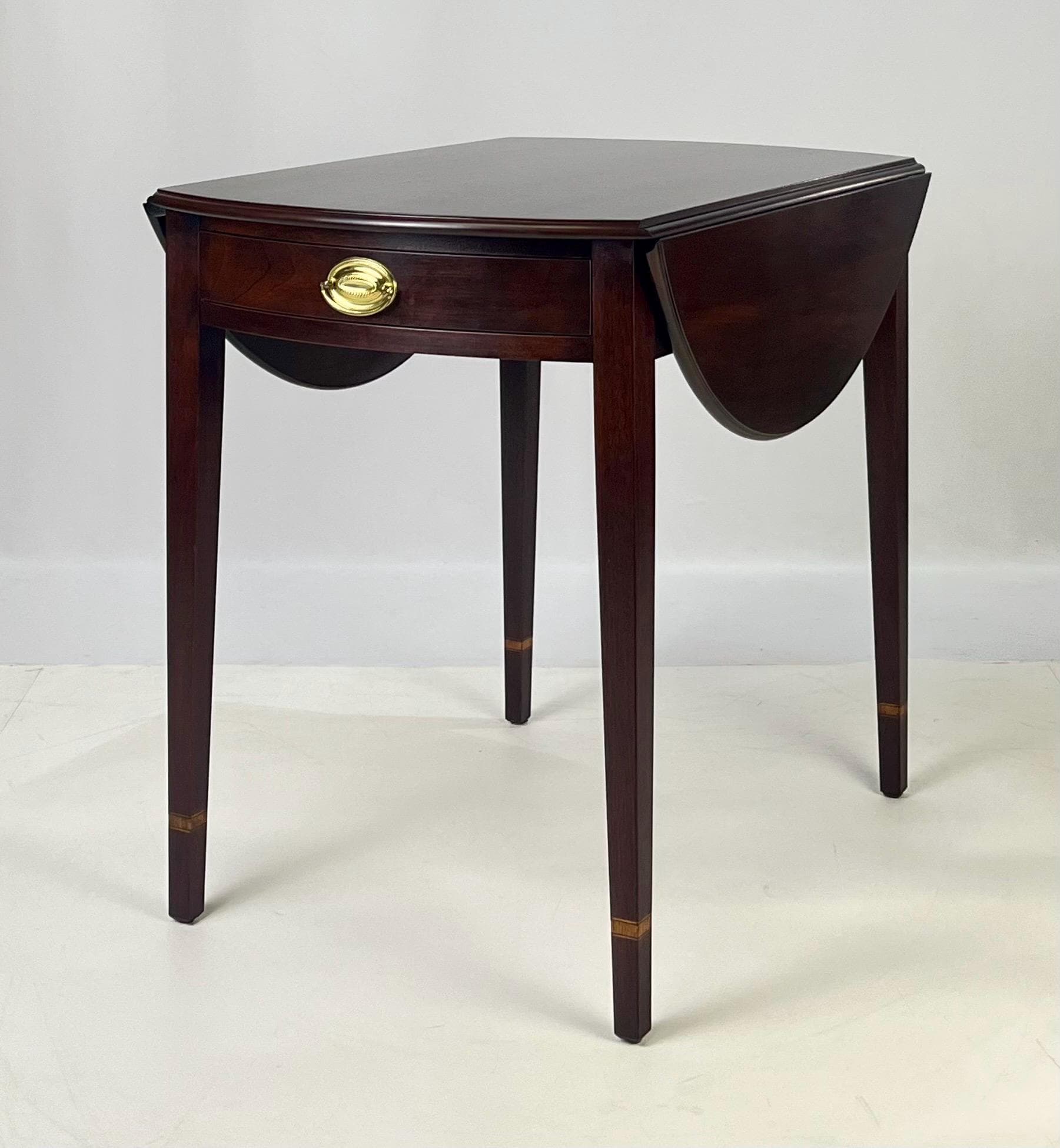 Federal Style Mahogany Pembroke Table by Henkel Harris