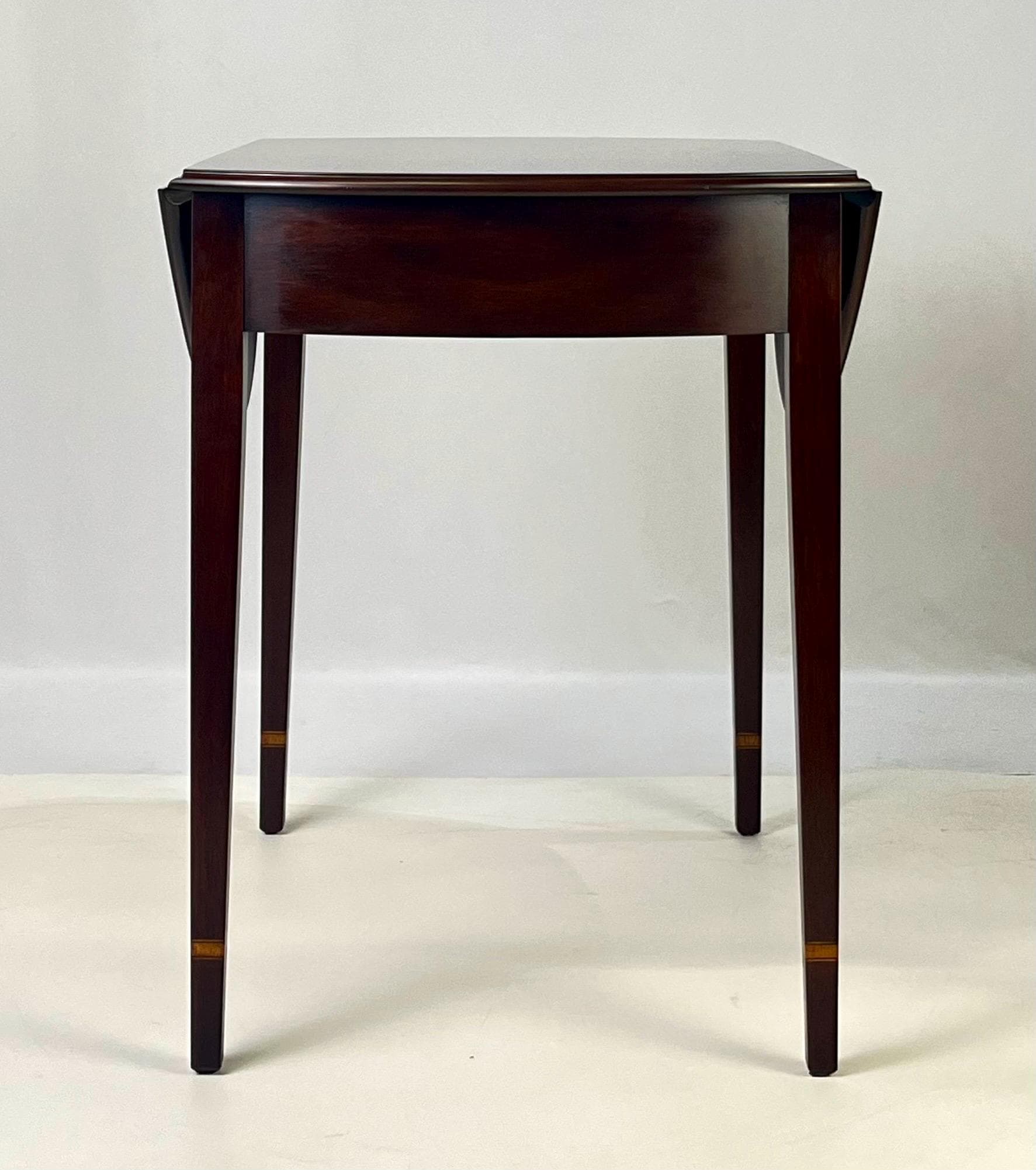 Federal Style Mahogany Pembroke Table by Henkel Harris - Thumbnail 10