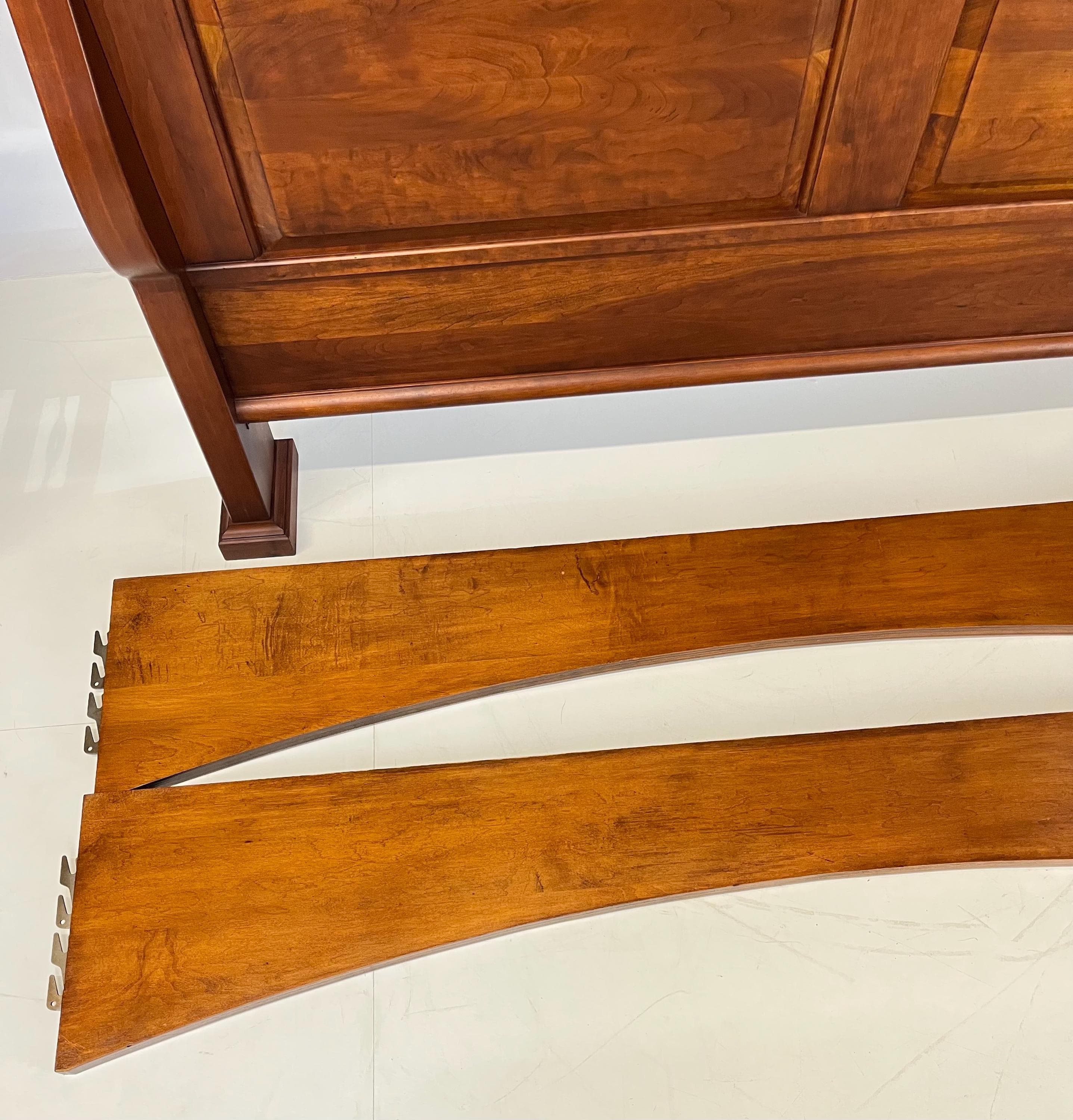 Lexington Furniture "Bob Timberlake" Solid Cherry Queen Sleigh Bed - Thumbnail 12