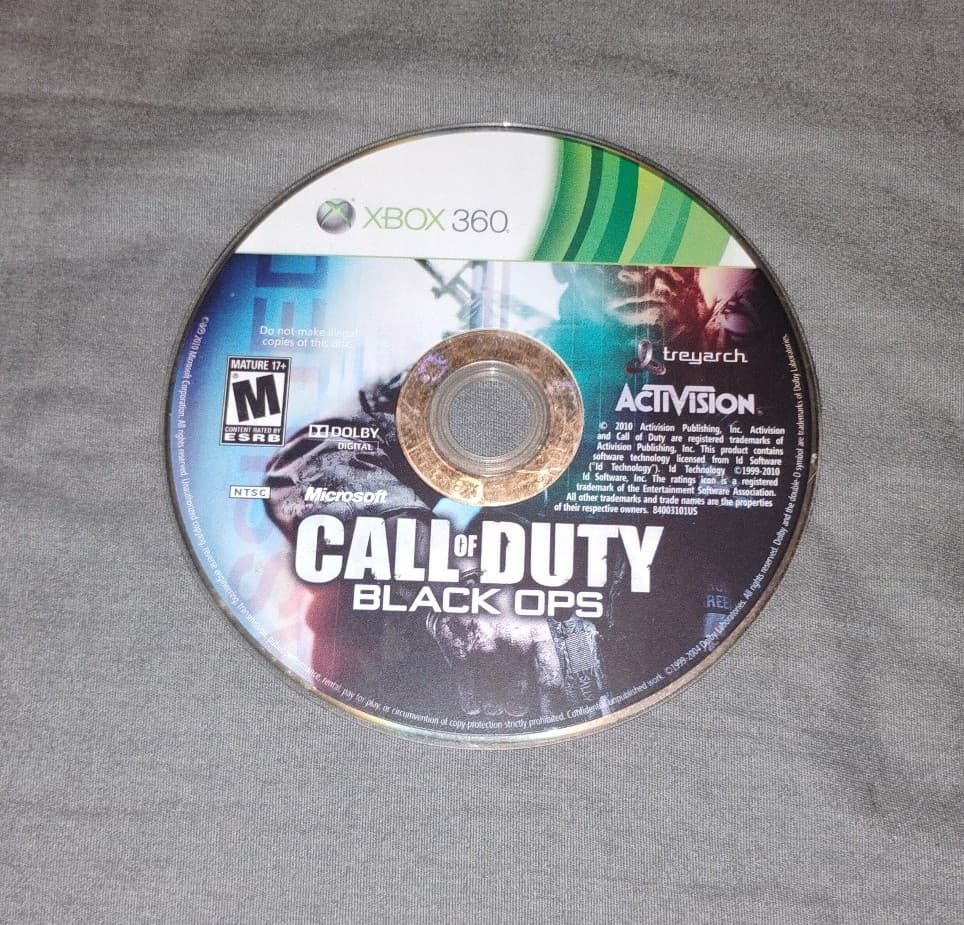 Call of Duty Black Ops 1 Xbox 360