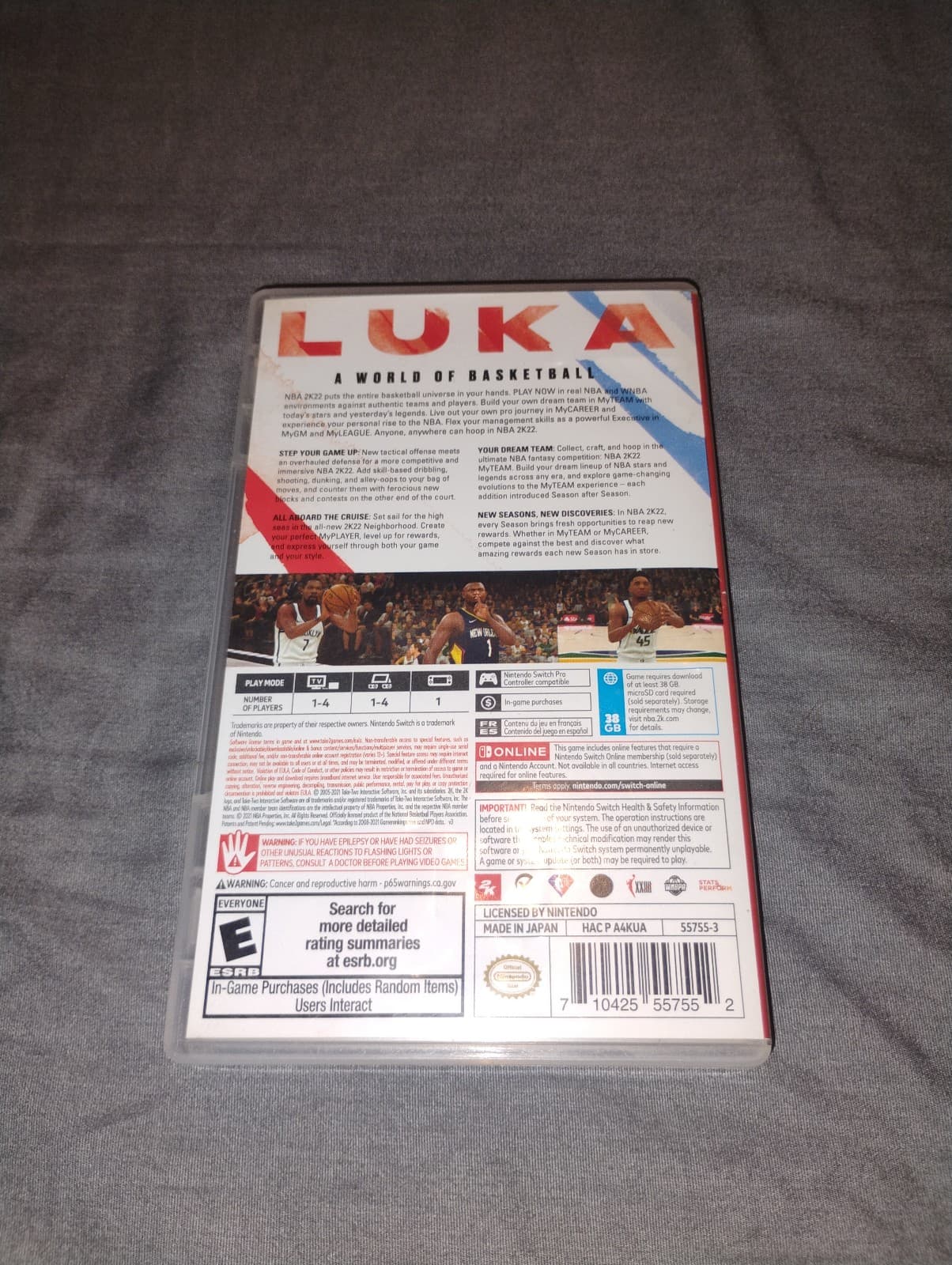 NBA 2K22 for Nintendo Switch - Thumbnail 3