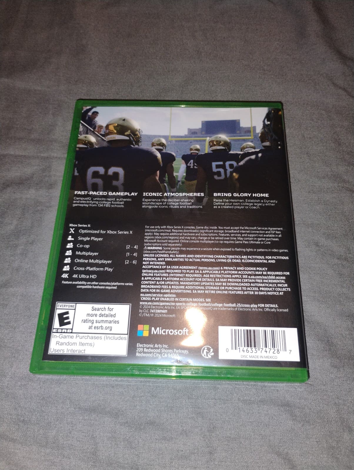 NCAA College Football 25 Xbox Series X/S - Thumbnail 2