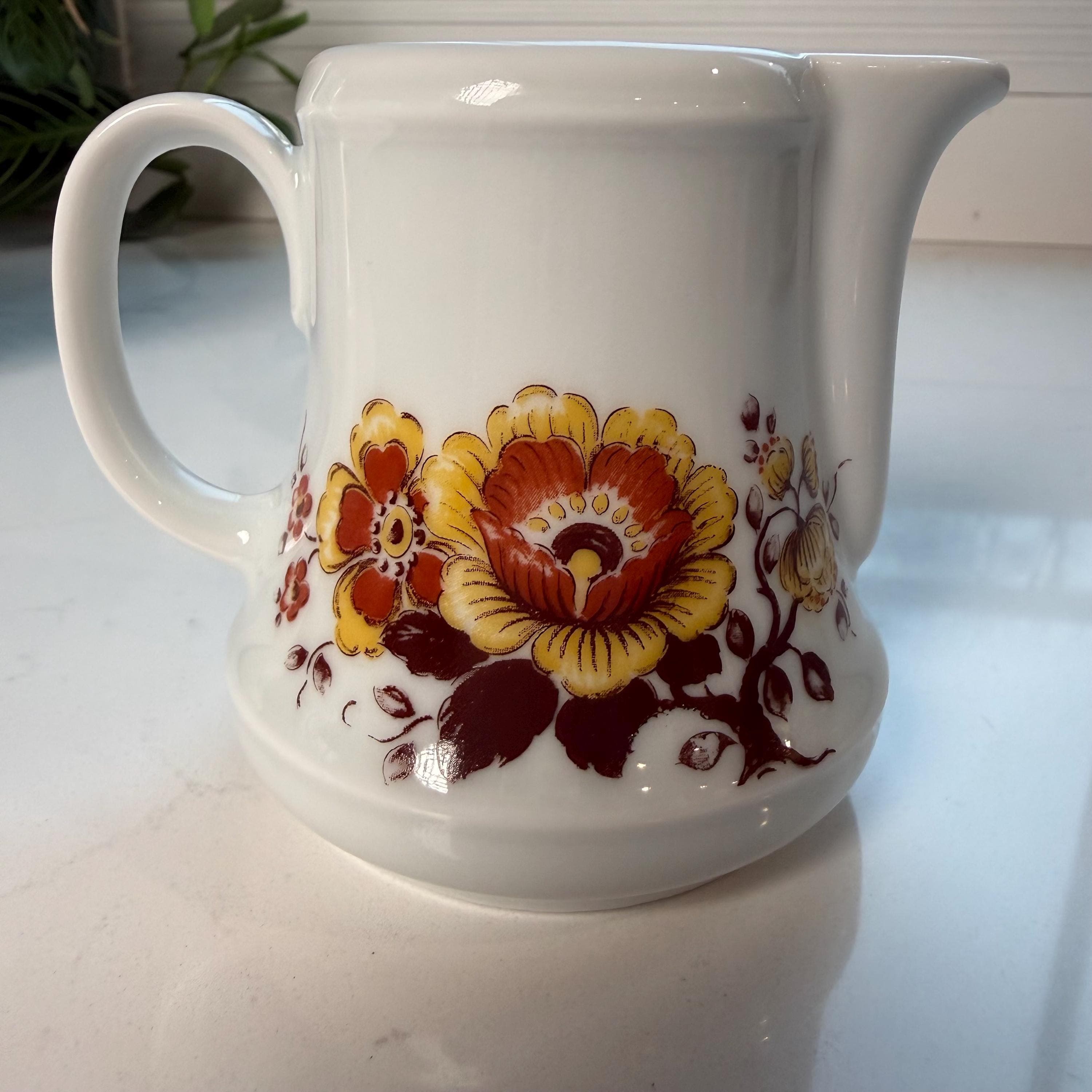 Vintage Bareuther Bavaria Tea Set | Floral Bird Motif, German Porcelain - Thumbnail 7