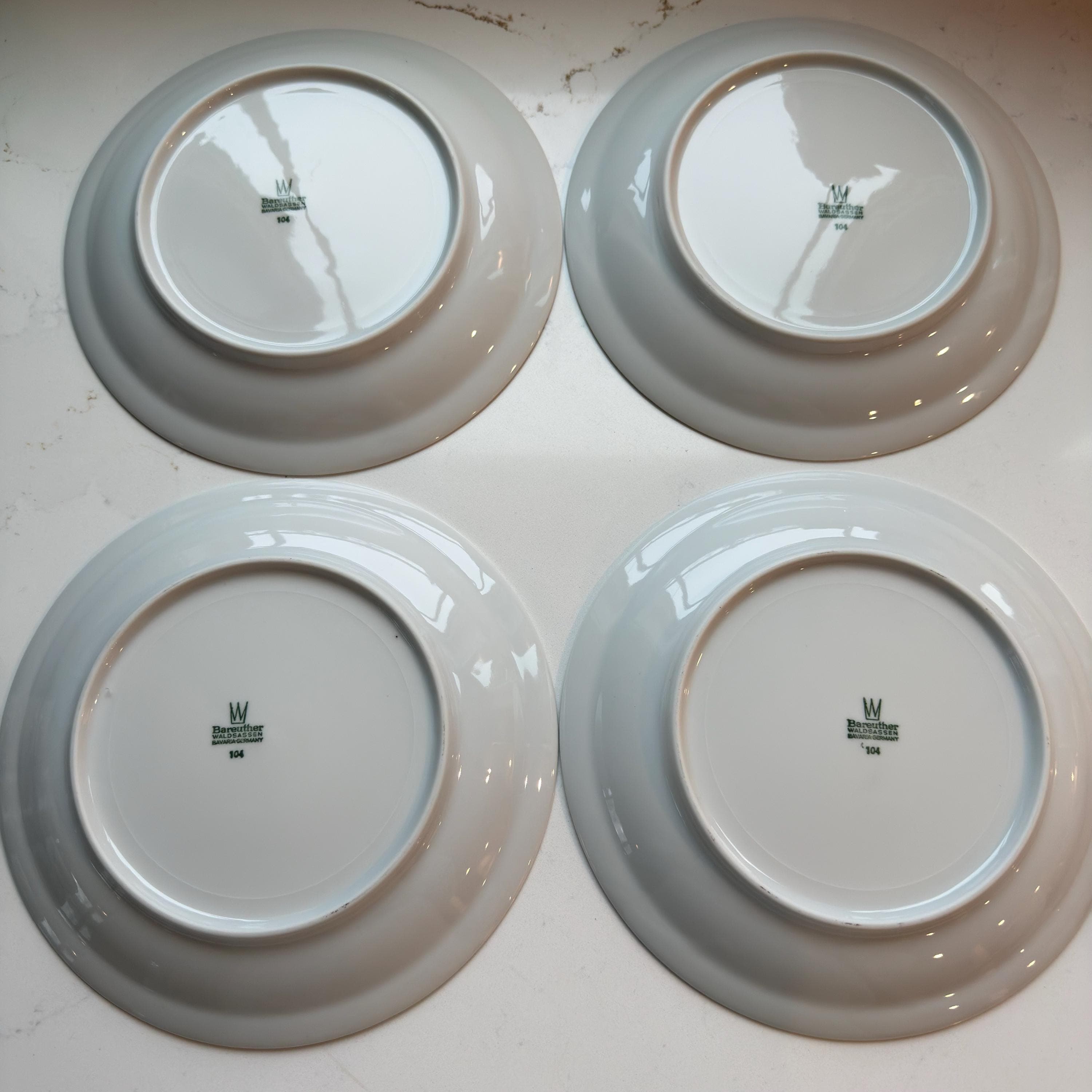 Vintage Bareuther Bavaria Tea Set | Floral Bird Motif, German Porcelain - Thumbnail 17