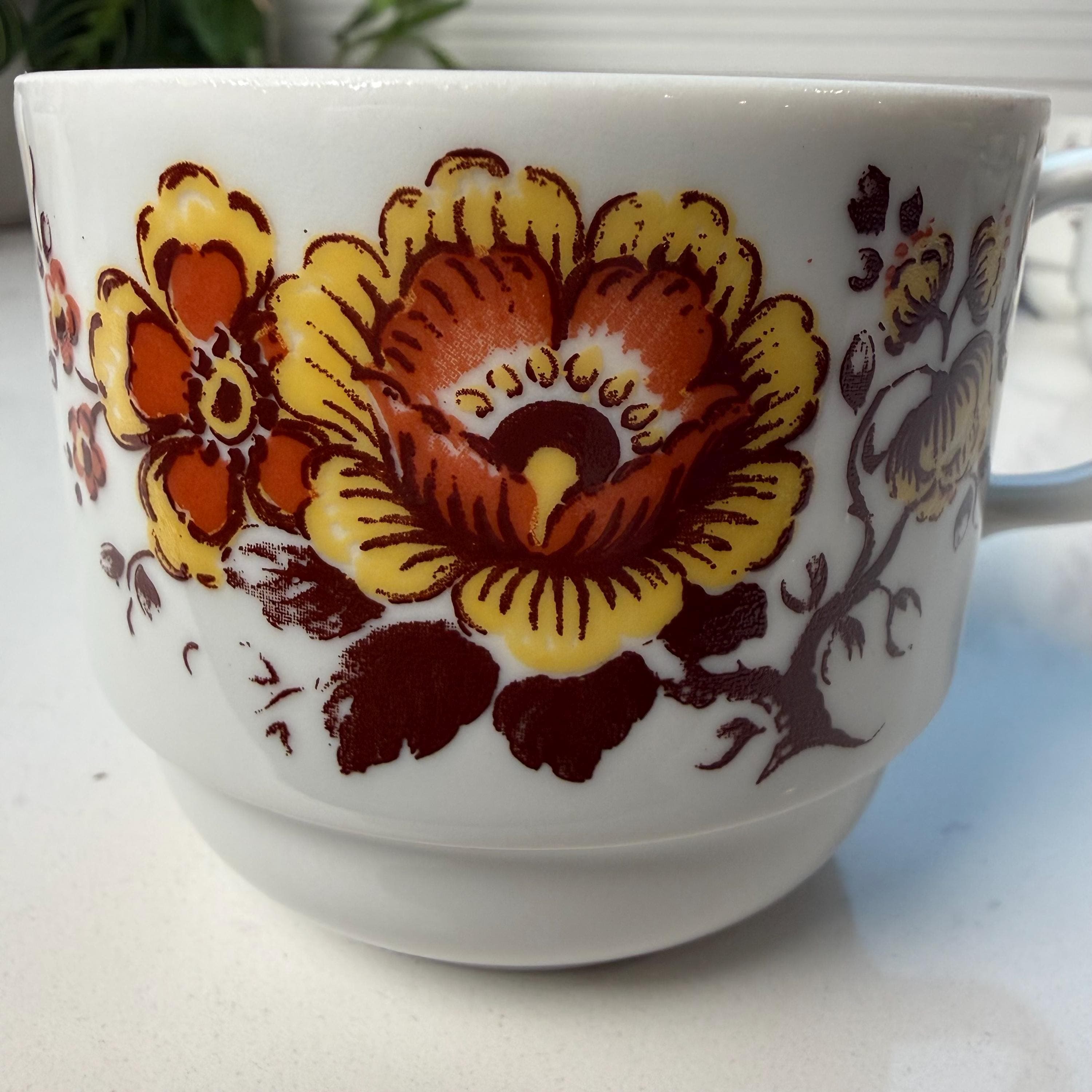 Vintage Bareuther Bavaria Tea Set | Floral Bird Motif, German Porcelain - Thumbnail 10