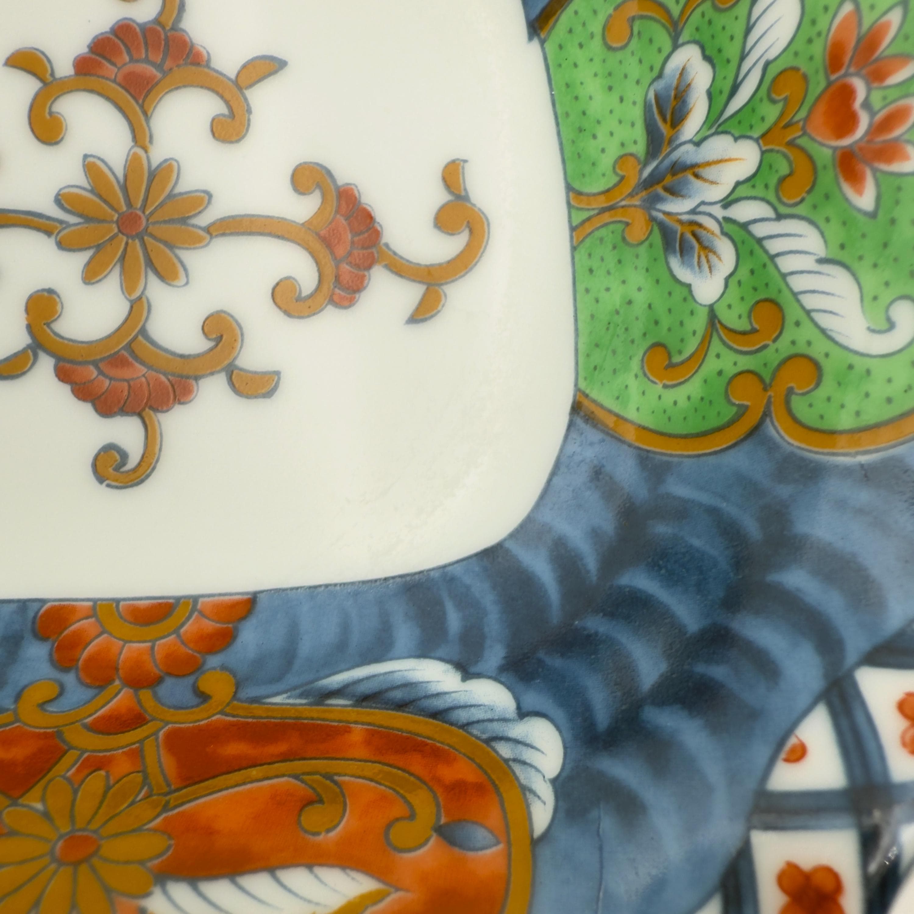 Vintage Takahashi Imari Style Porcelain Bowl, Hand Painted Japanese Dish - Thumbnail 4
