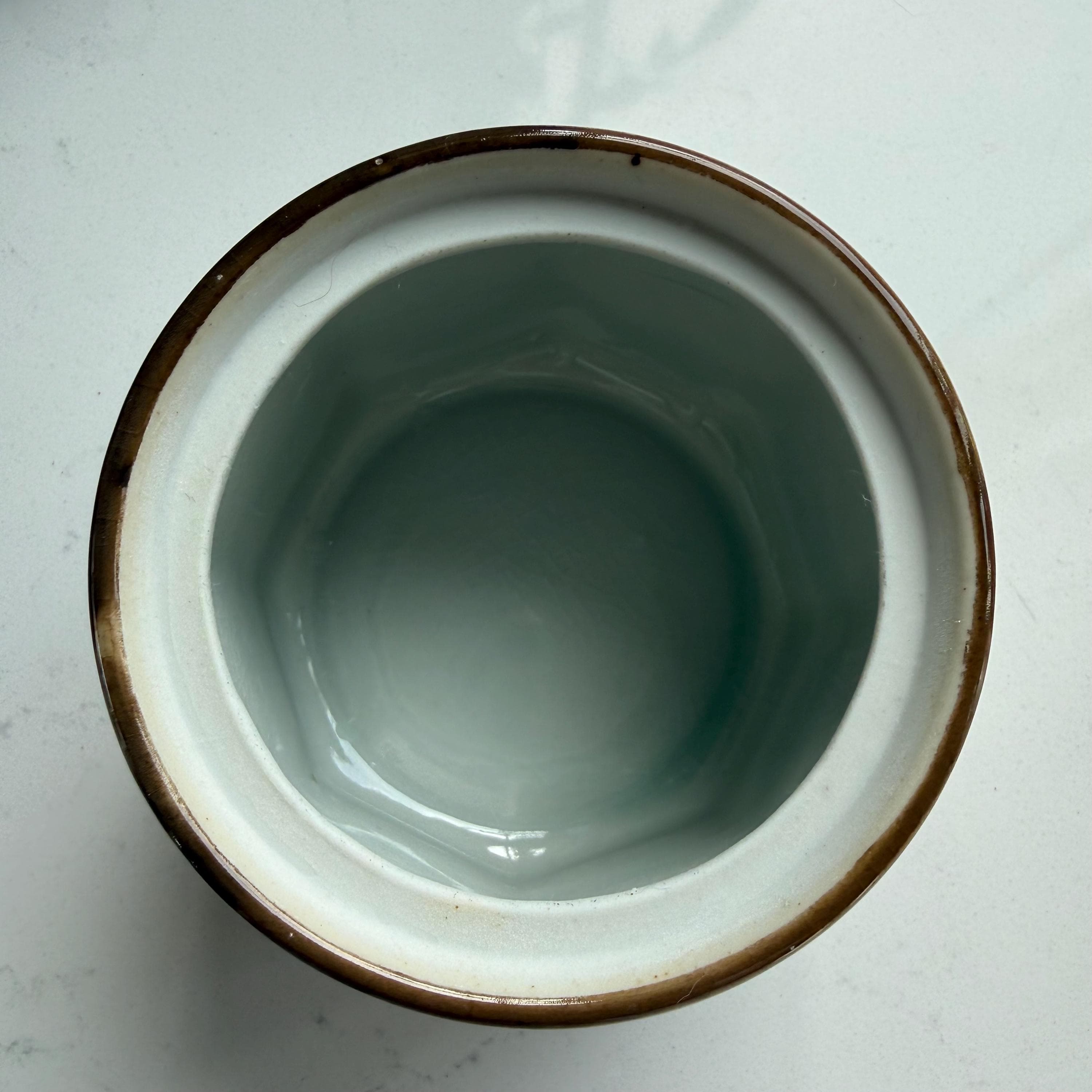 Vintage Otagiri Tea Set | Blue White Porcelain Cups, Sugar Bowl, Creamer | Japandi Decor - Thumbnail 9